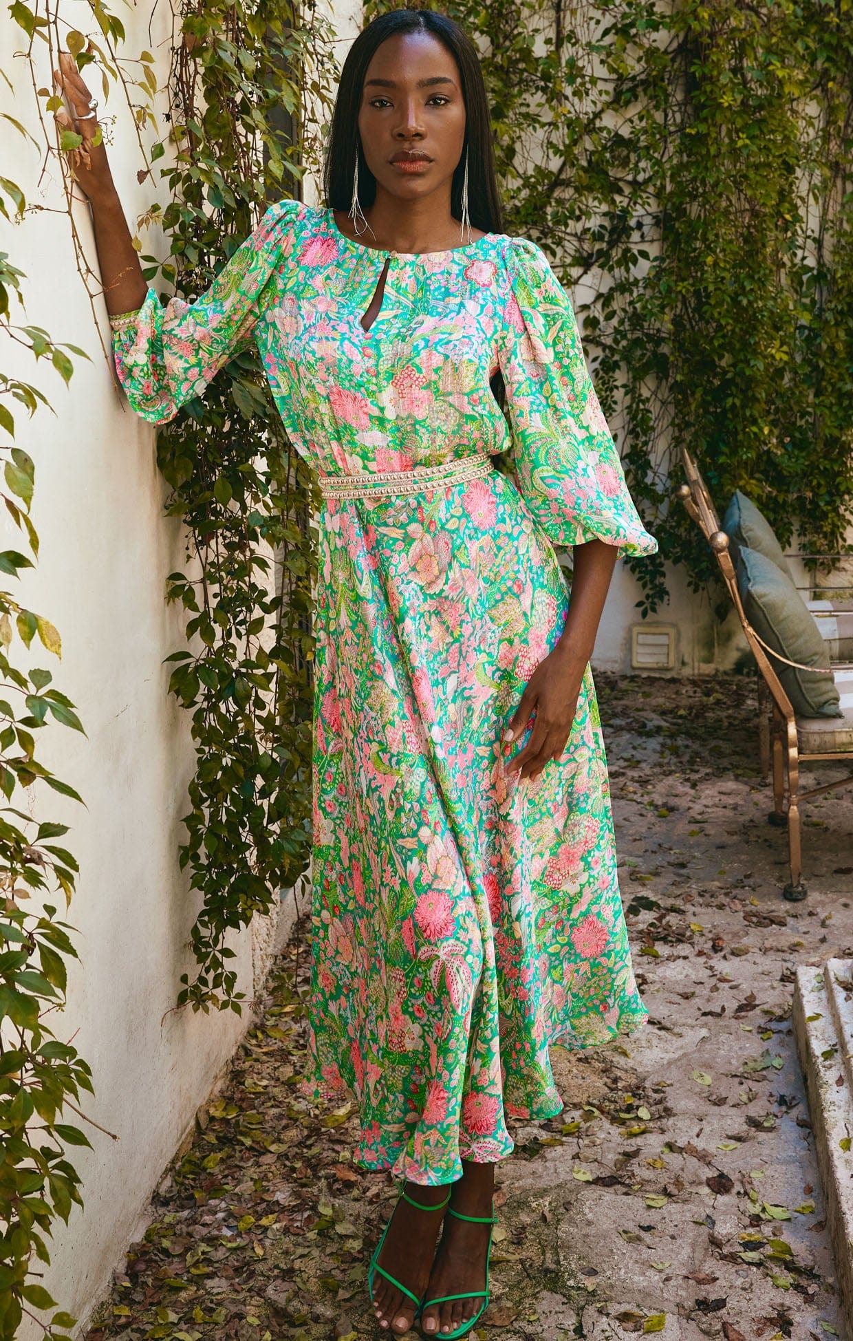 Dresses Multi Occasion PASTEL PARADISE MIDI DRESS