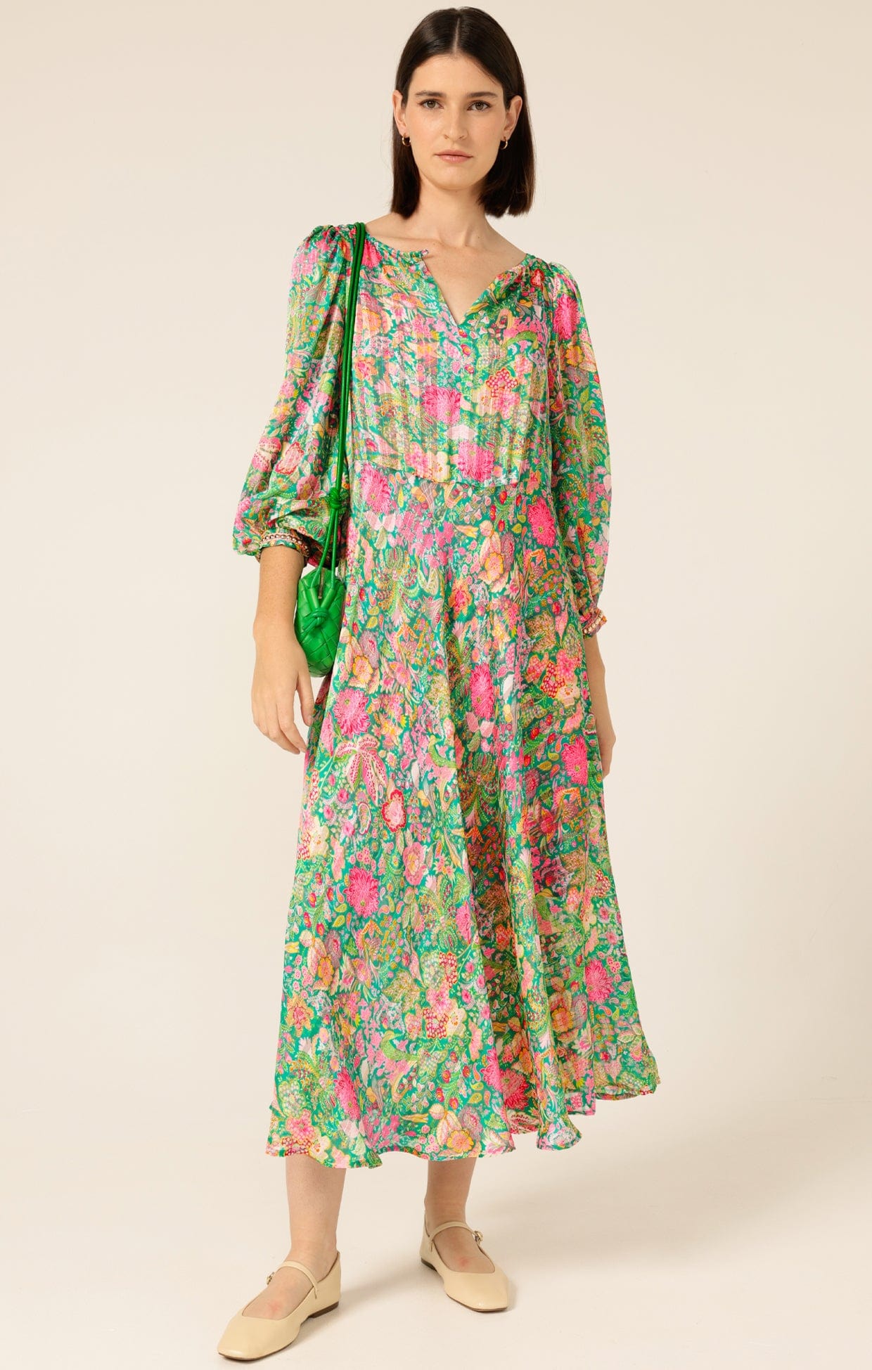 Dresses Multi Occasion PASTEL PARADISE MIDI DRESS