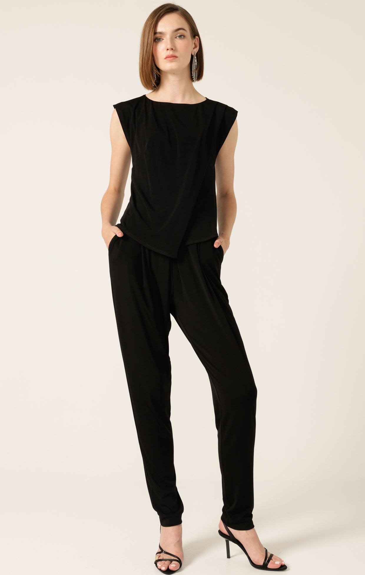 Tops Multi Occasion PLEATED SHELL TOP