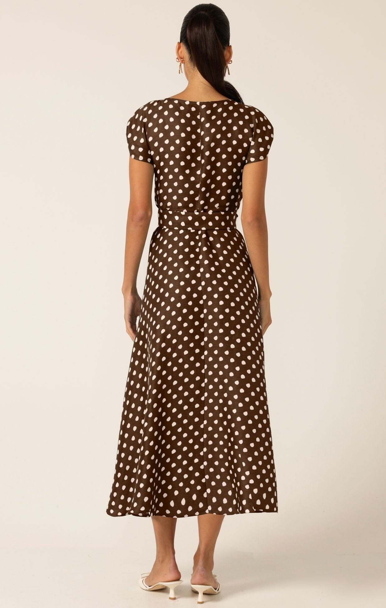 Dresses Multi Occasion DOTTIE WRAP MIDI DRESS