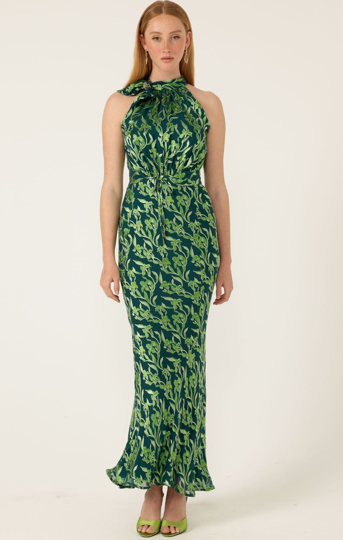 Dresses Events PRISCILLA HALTER BIAS DRESS