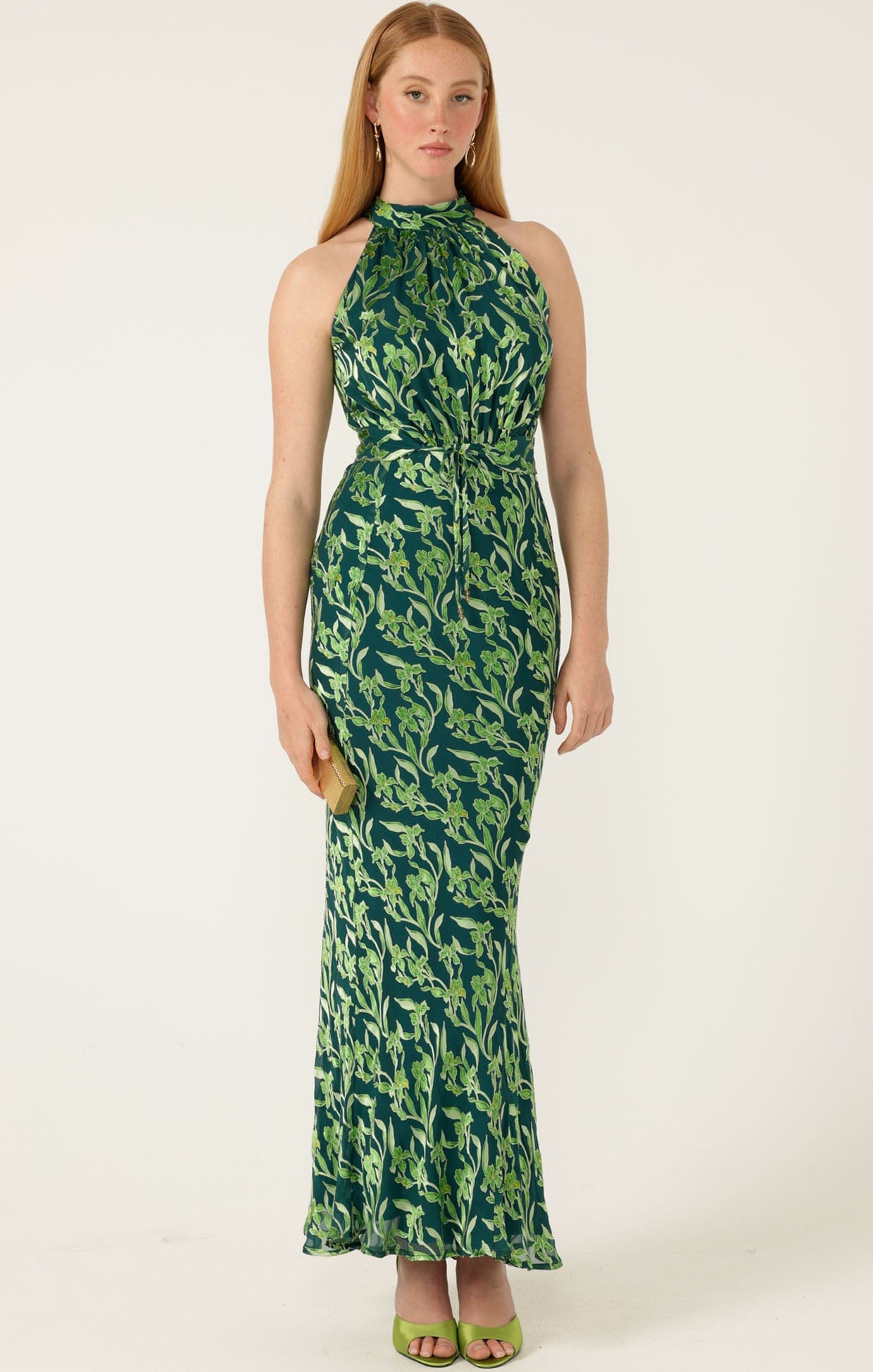 Dresses Events PRISCILLA HALTER BIAS DRESS