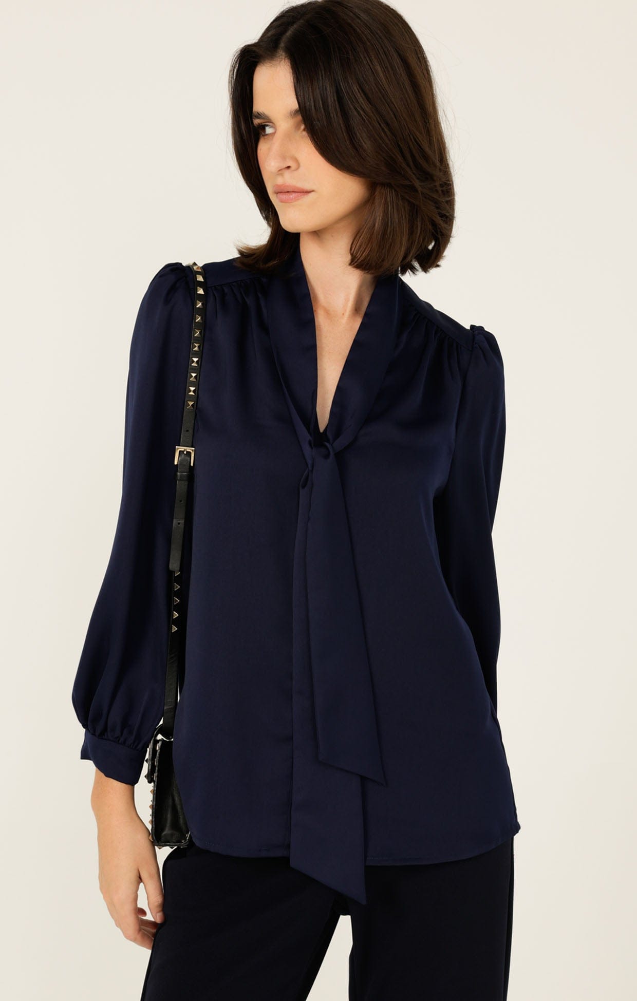 Tops Multi Occasion PRUDENCE BLOUSE IN NAVY