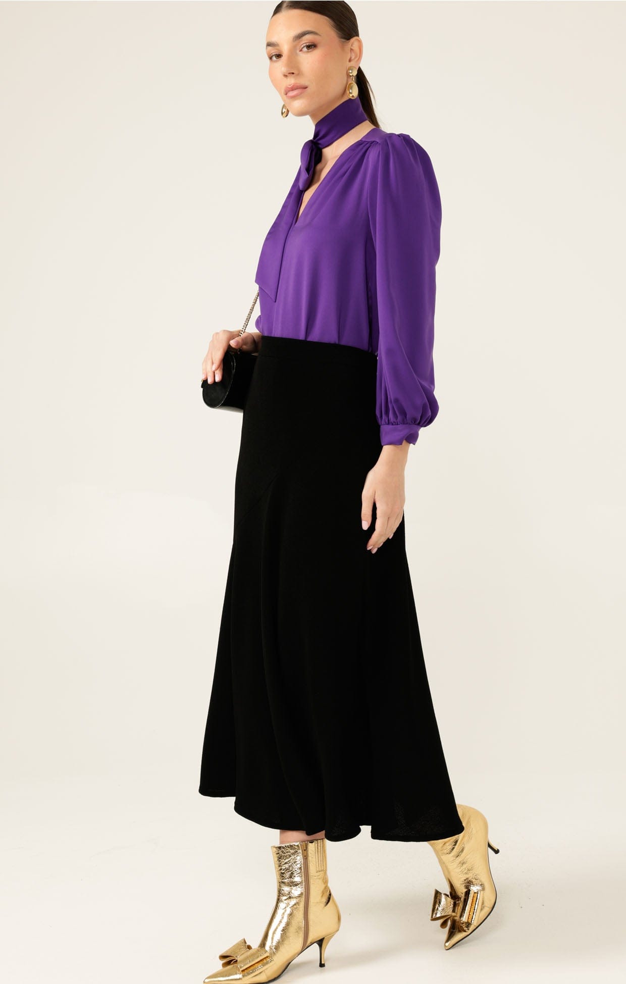 Tops Multi Occasion PRUDENCE BLOUSE IN VIOLET