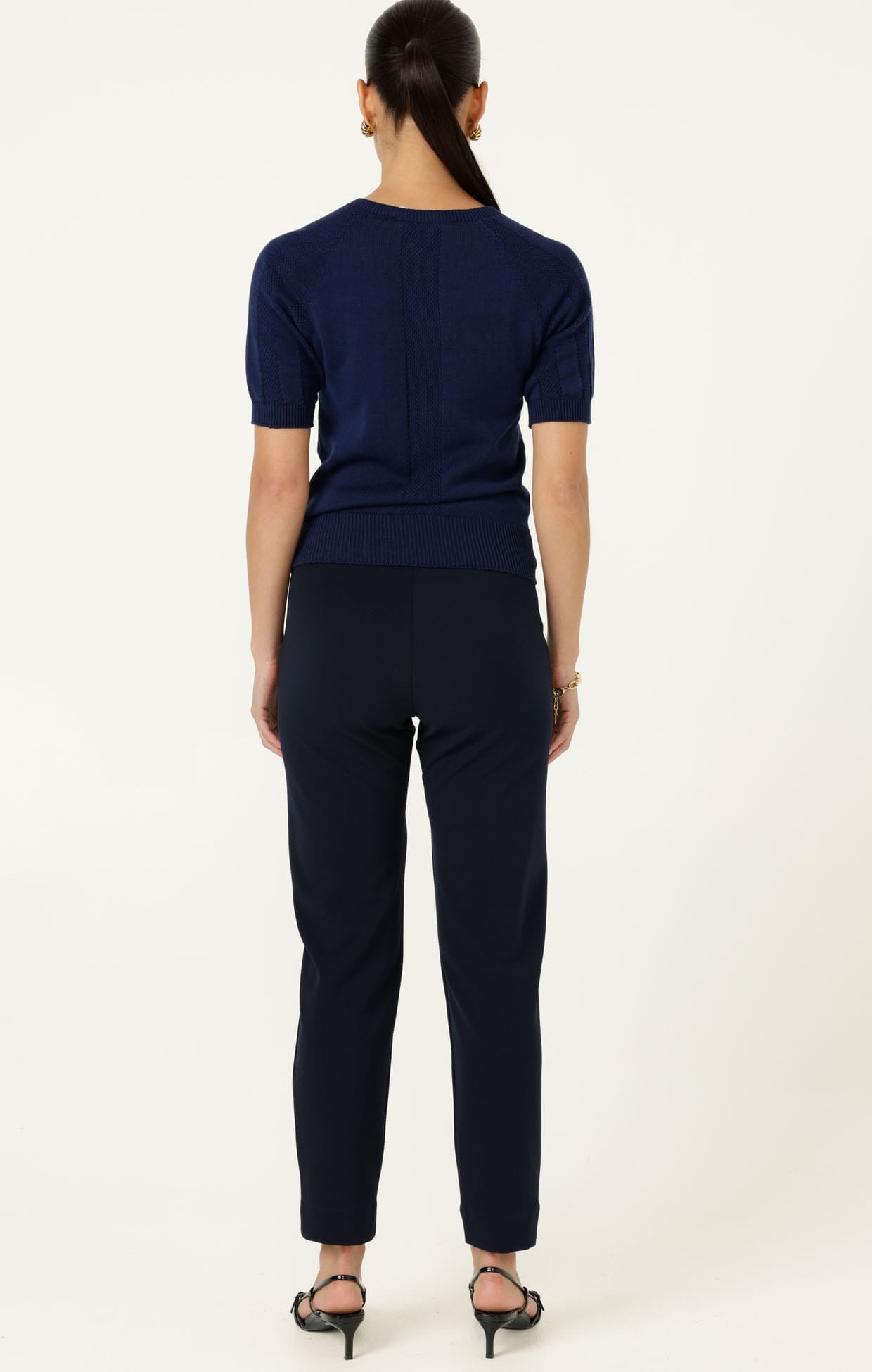 Knitwear RAGLAN KNIT TOP IN NAVY