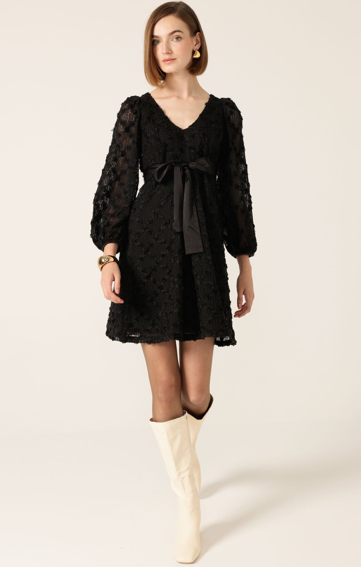 Dresses RIBBON LACE SHIFT DRESS