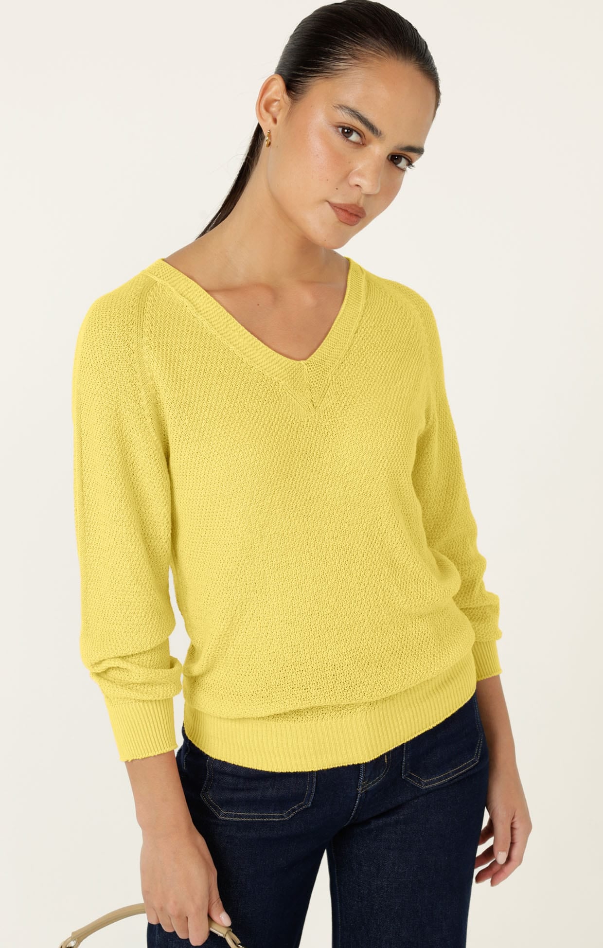 Knitwear ROSANNA KNIT TOP IN LEMON
