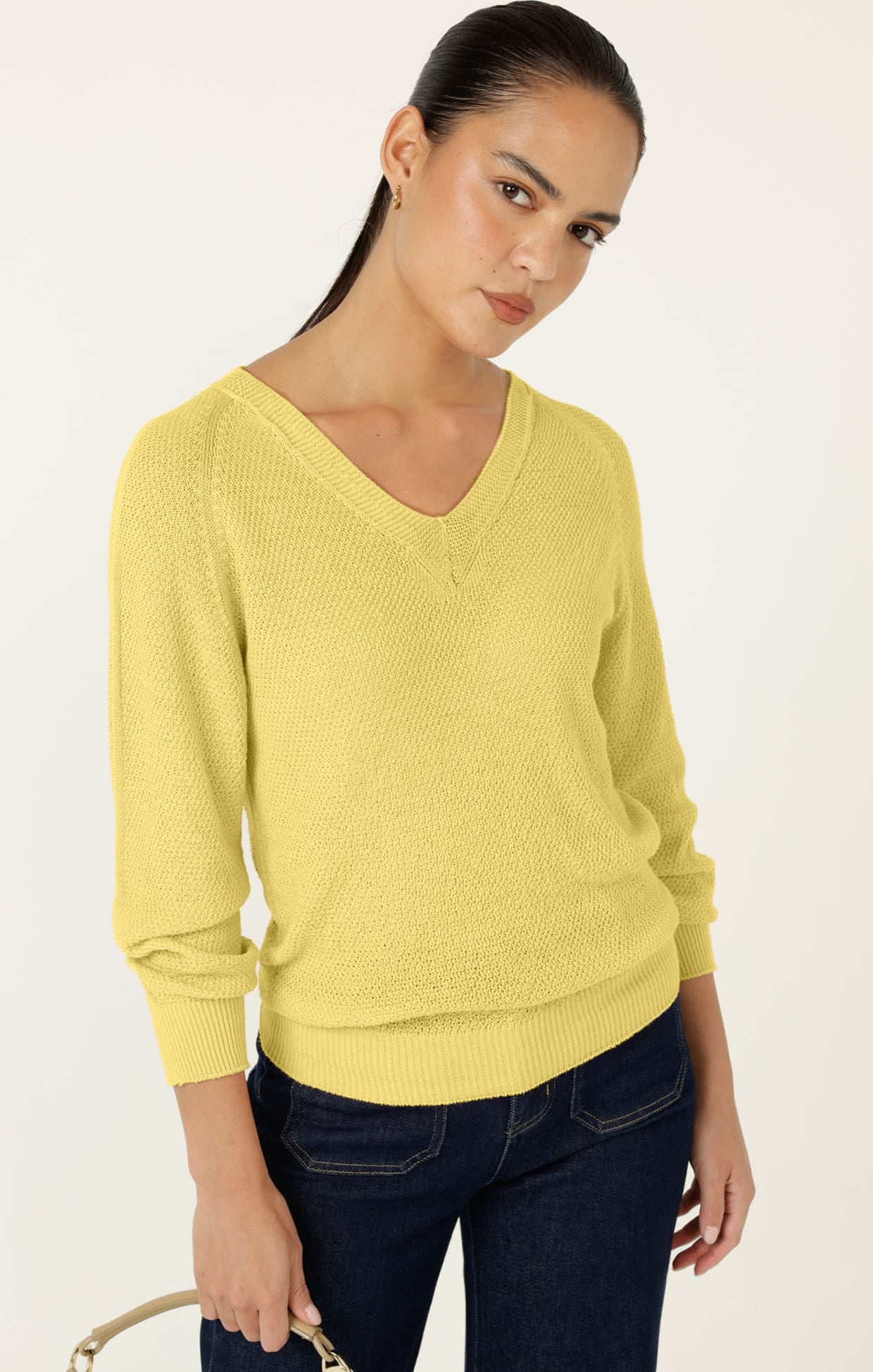 Knitwear ROSANNA KNIT TOP IN LEMON