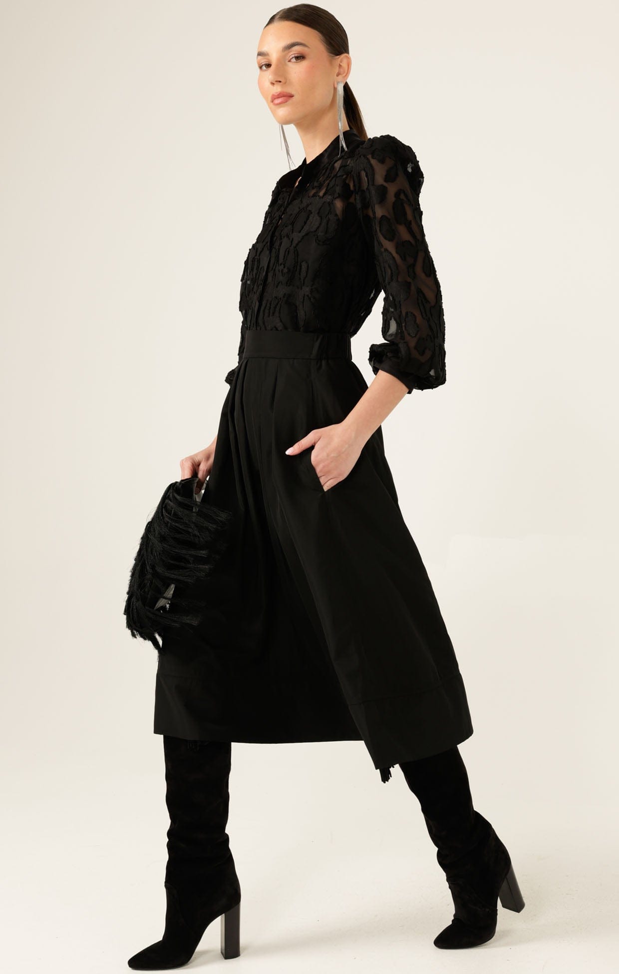 Tops Multi Occasion SALOME BLOUSE IN BLACK