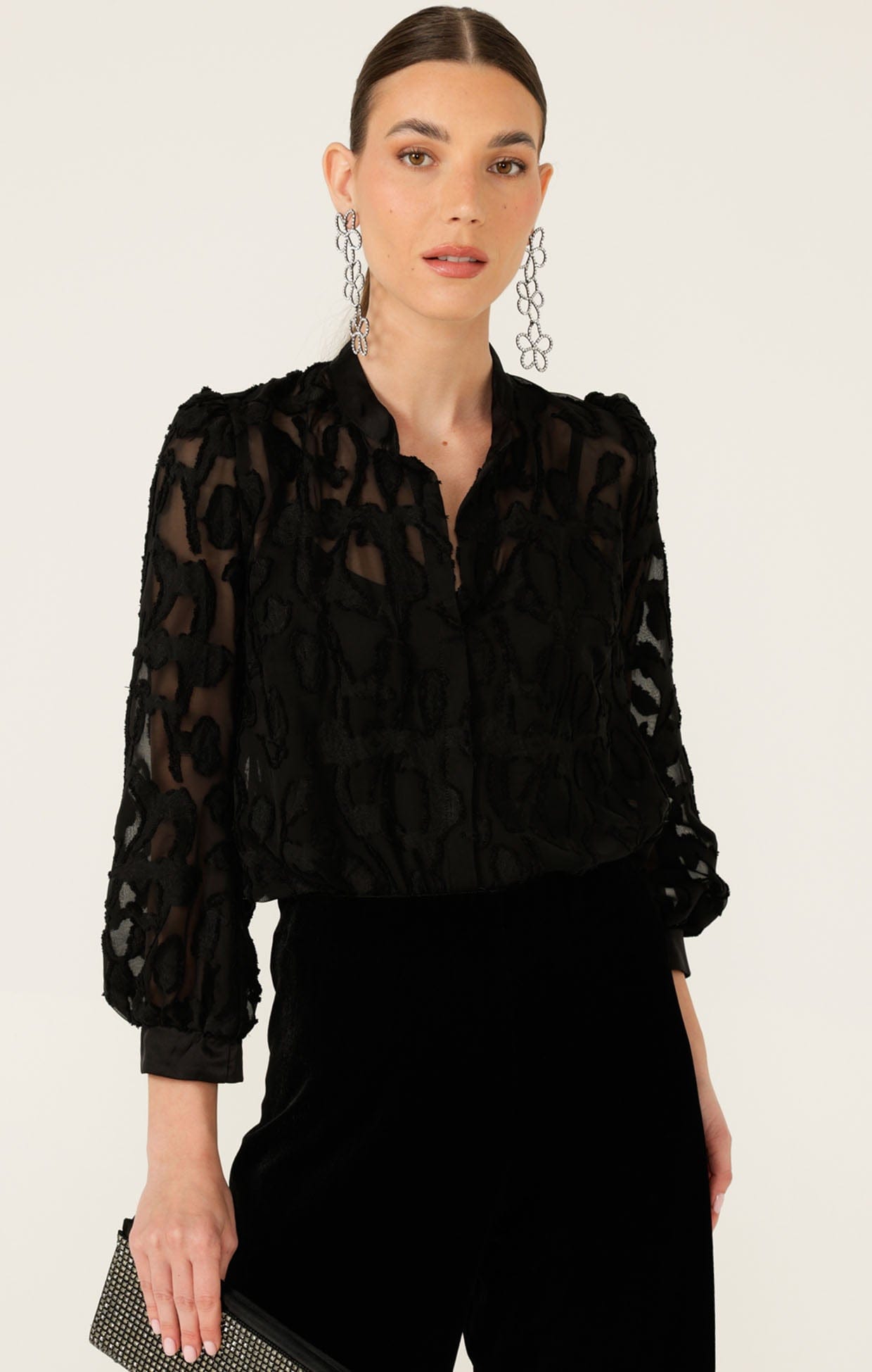 Tops Multi Occasion SALOME BLOUSE IN BLACK