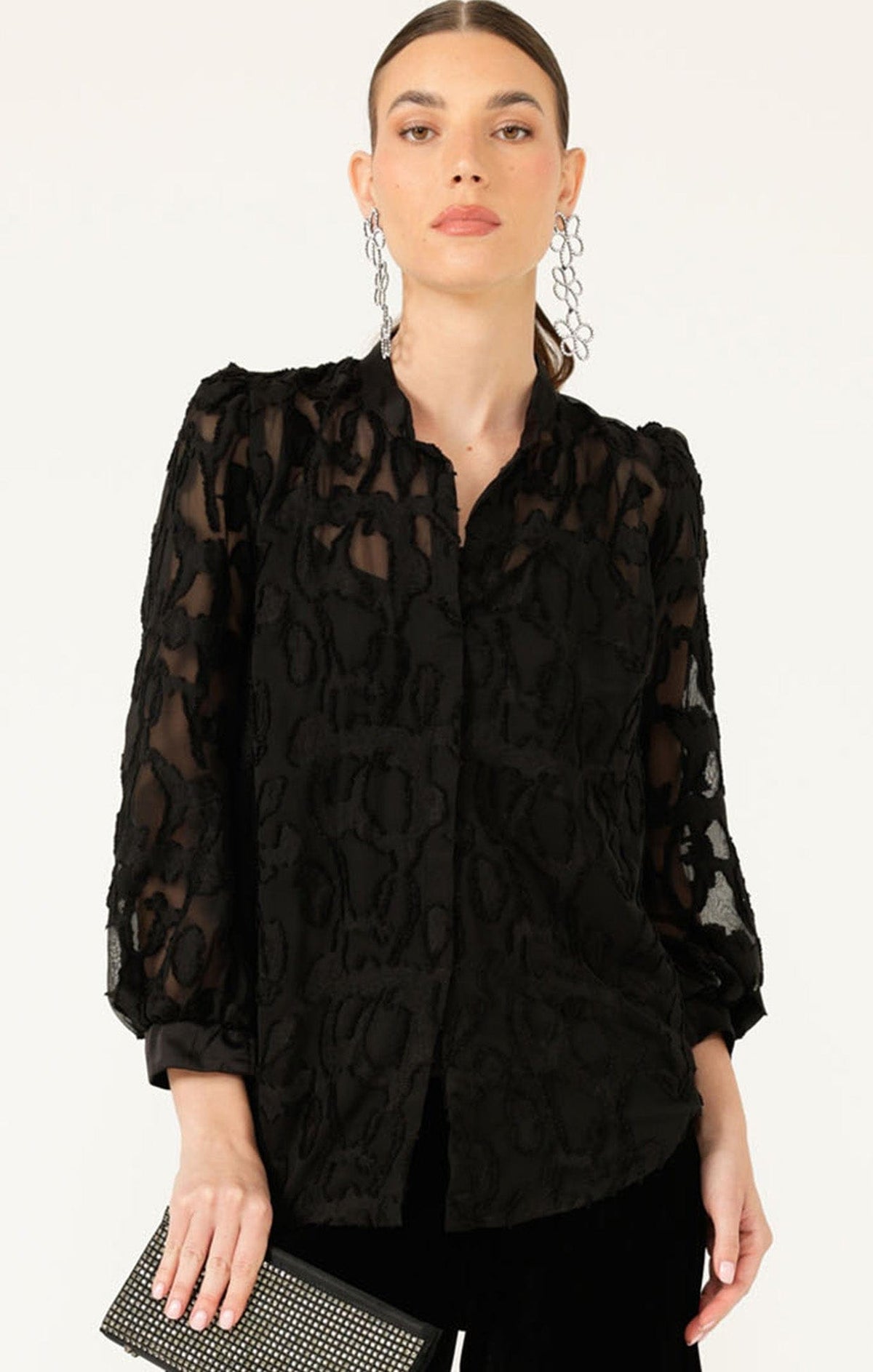 Tops Multi Occasion SALOME BLOUSE IN BLACK
