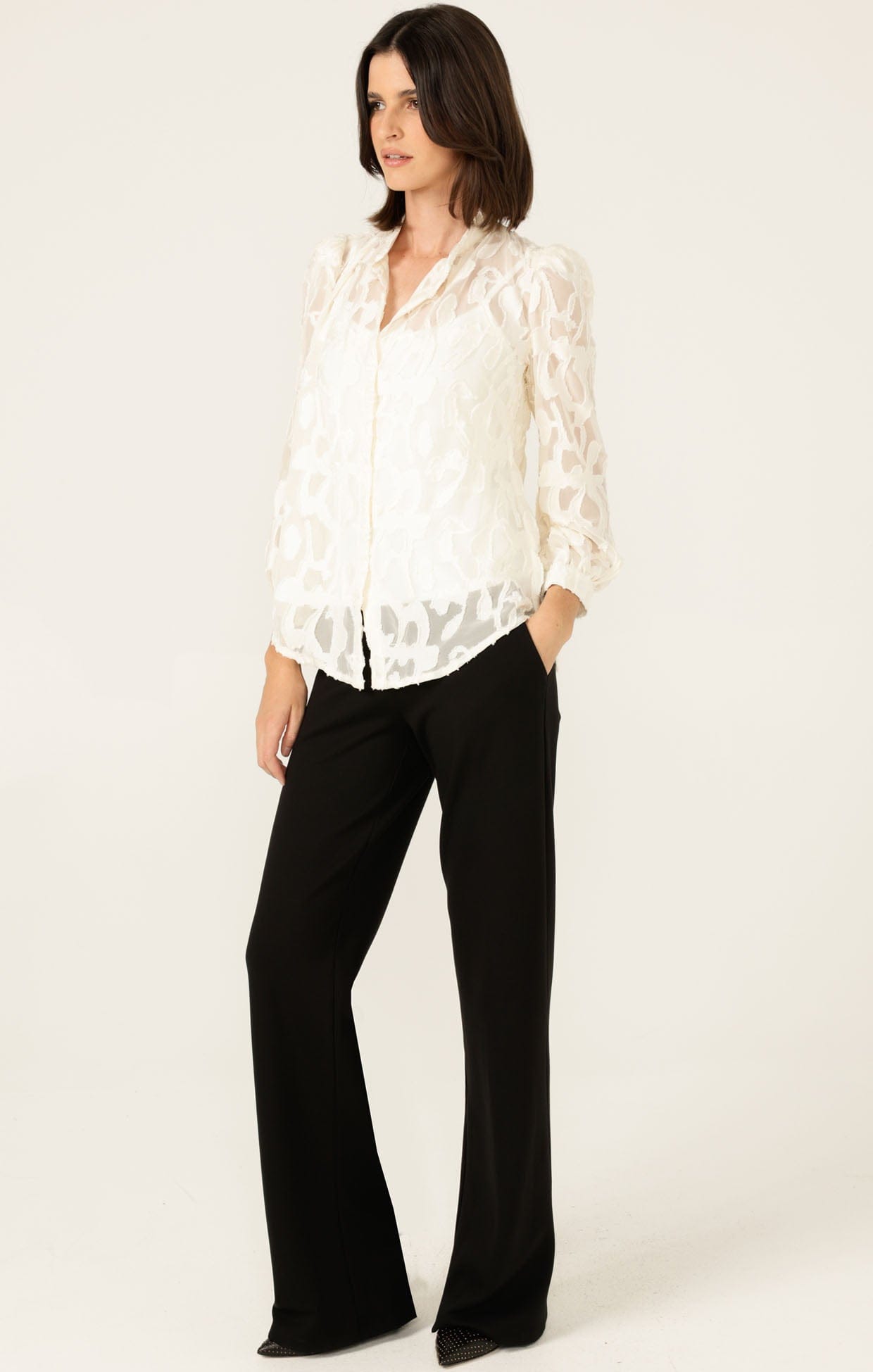Tops Multi Occasion SALOME BLOUSE IN IVORY