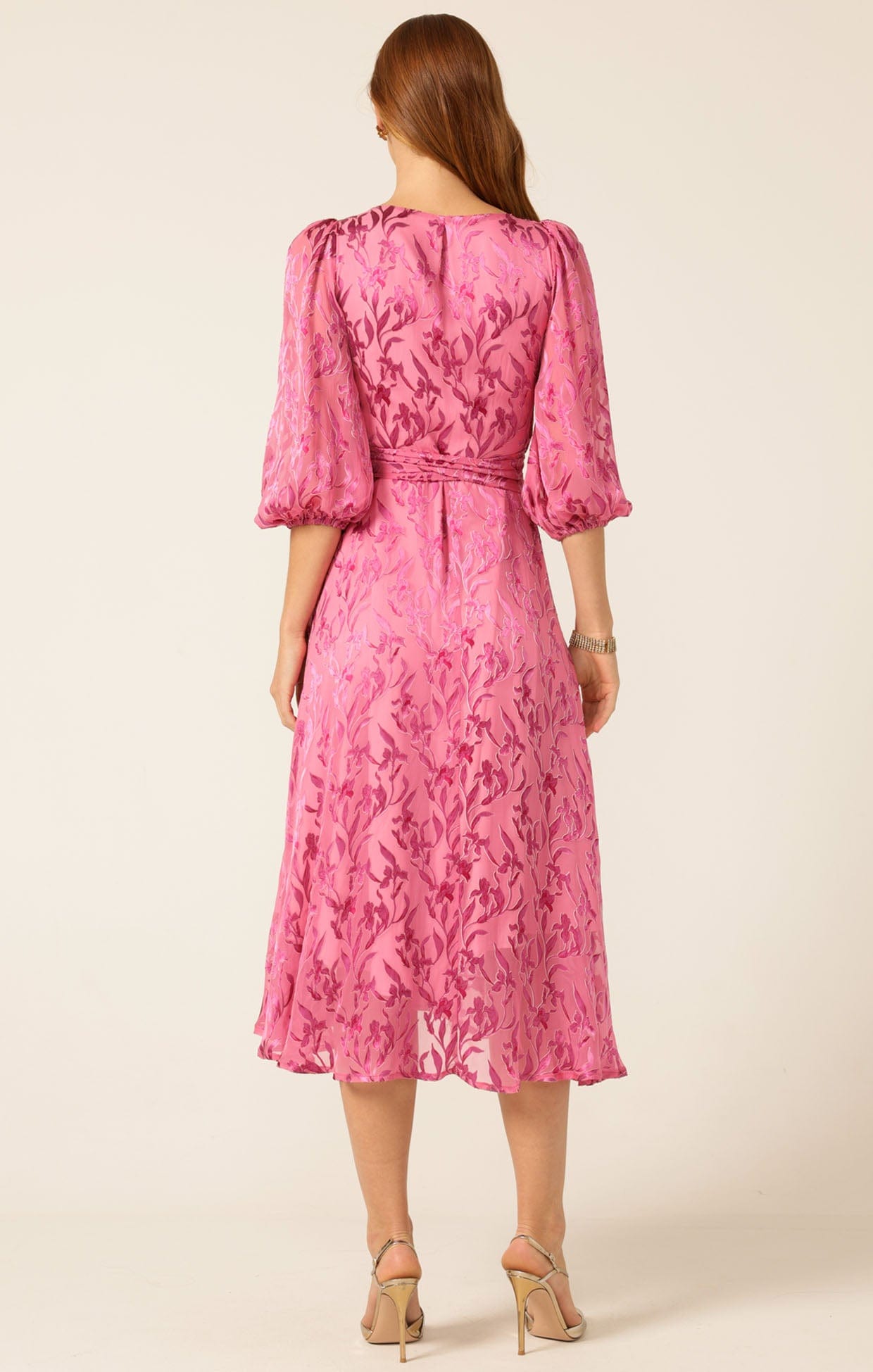 Dresses Events SHERBET BREEZE MIDI WRAP DRESS