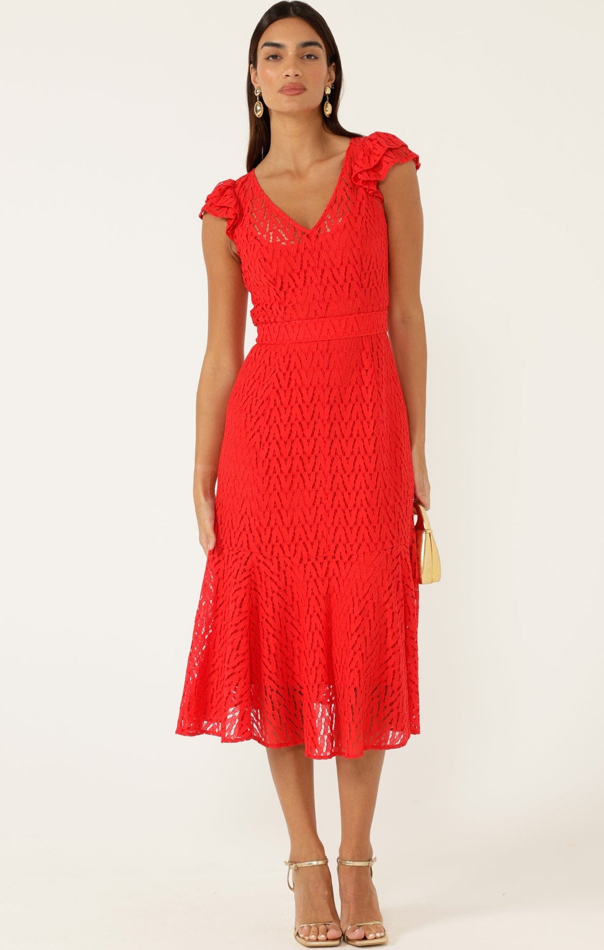 Dresses Events SIENNA SUNSET DRESS IN RED