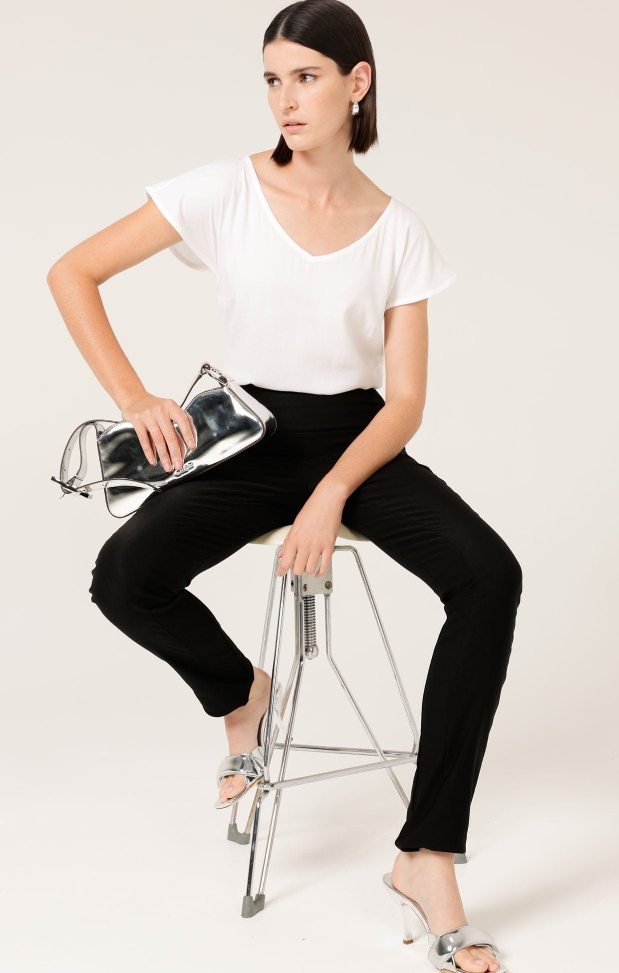 Pants Multi Occasion SKINNY PANT IN BLACK