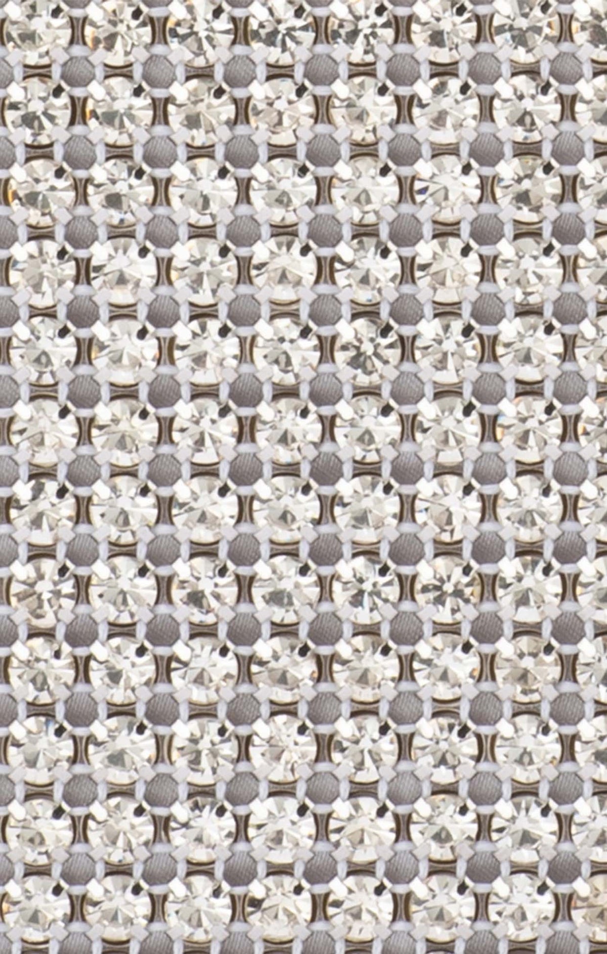 Bags OS / SILVER STEF CRYSTAL BOX CLUTCH BAG IN SILVER