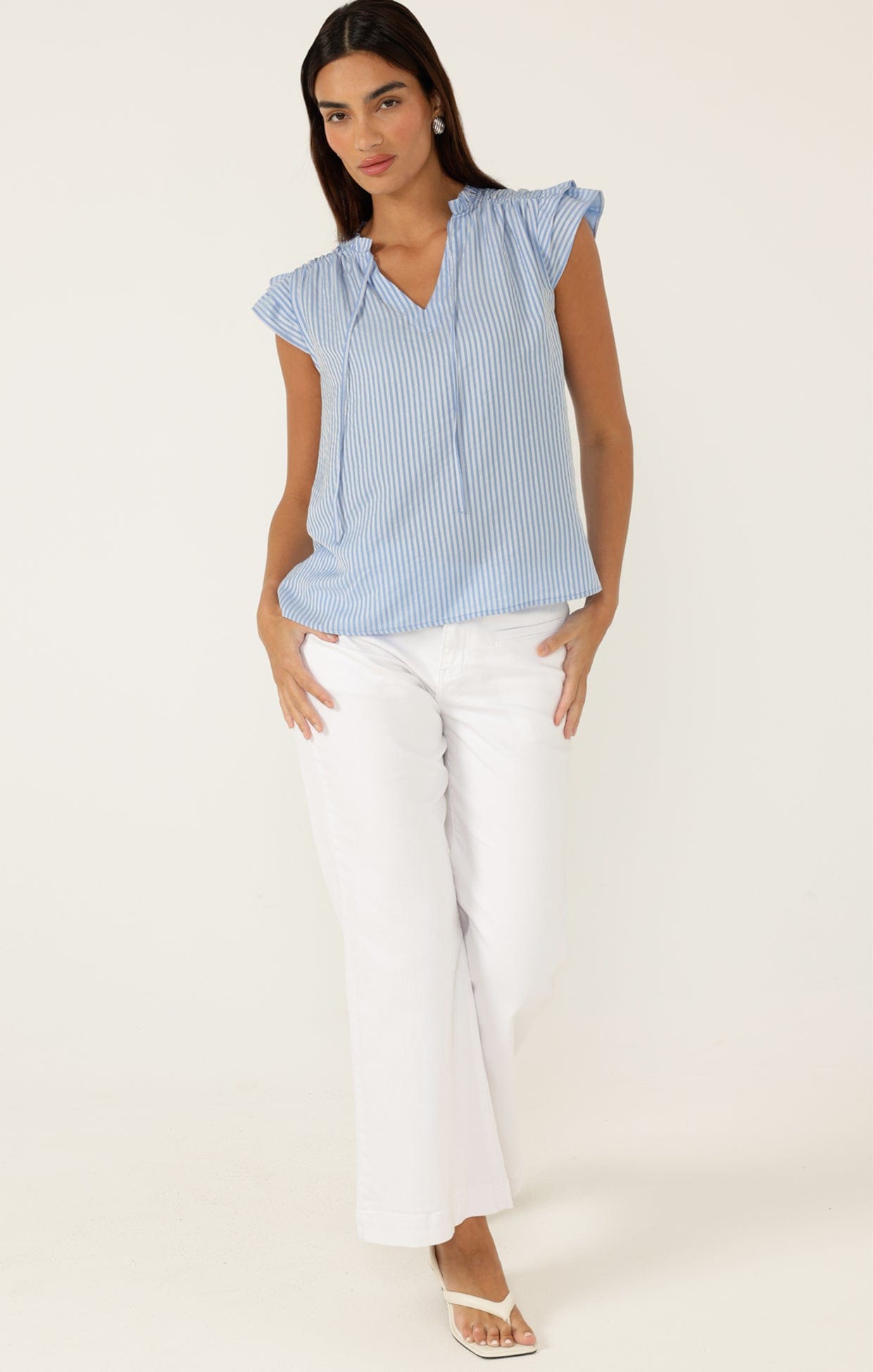 Tops Multi Occasion SWEET AS TOP IN ICE BLUE