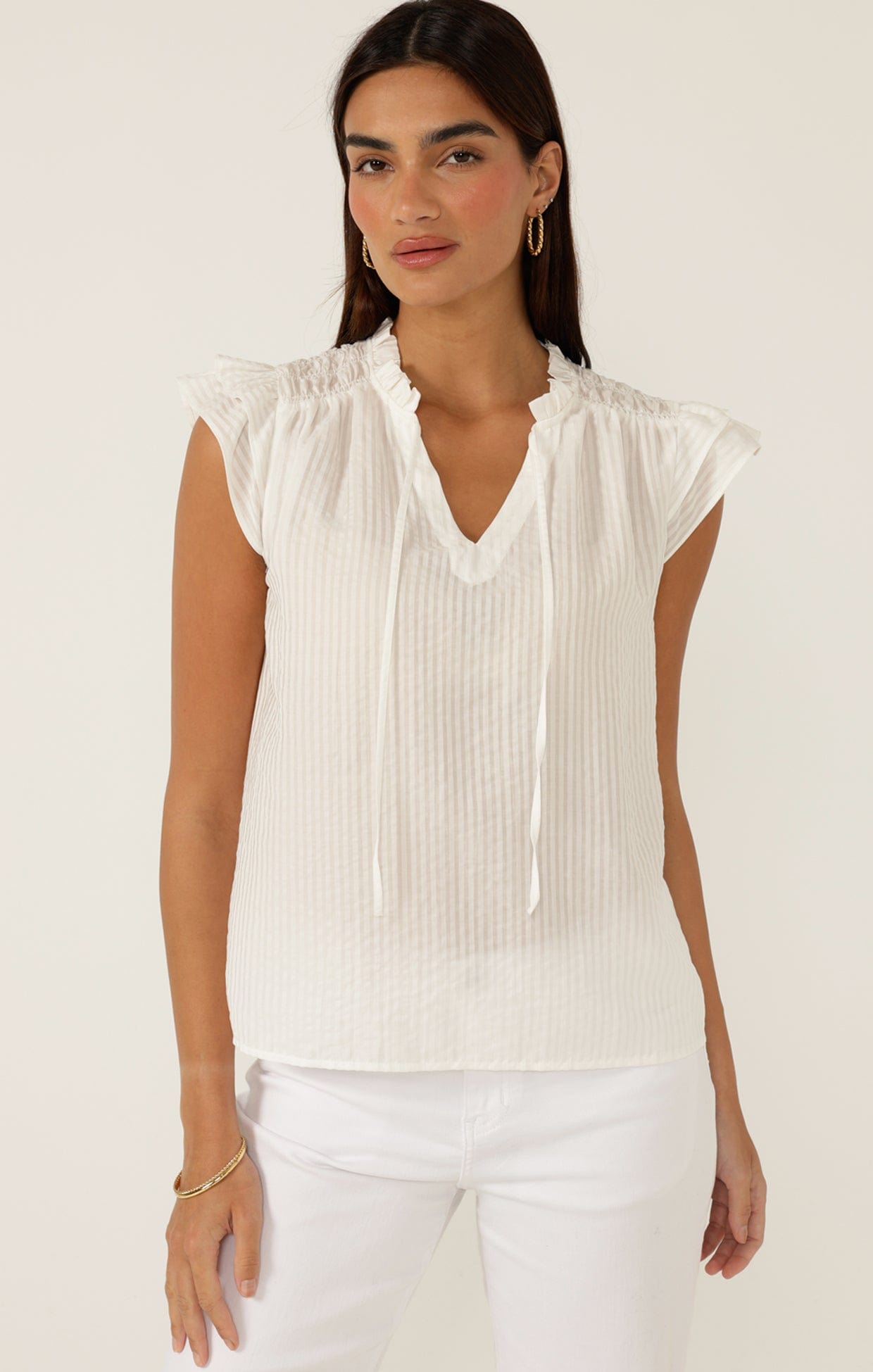 Tops Multi Occasion SWEET AS TOP IN WHITE