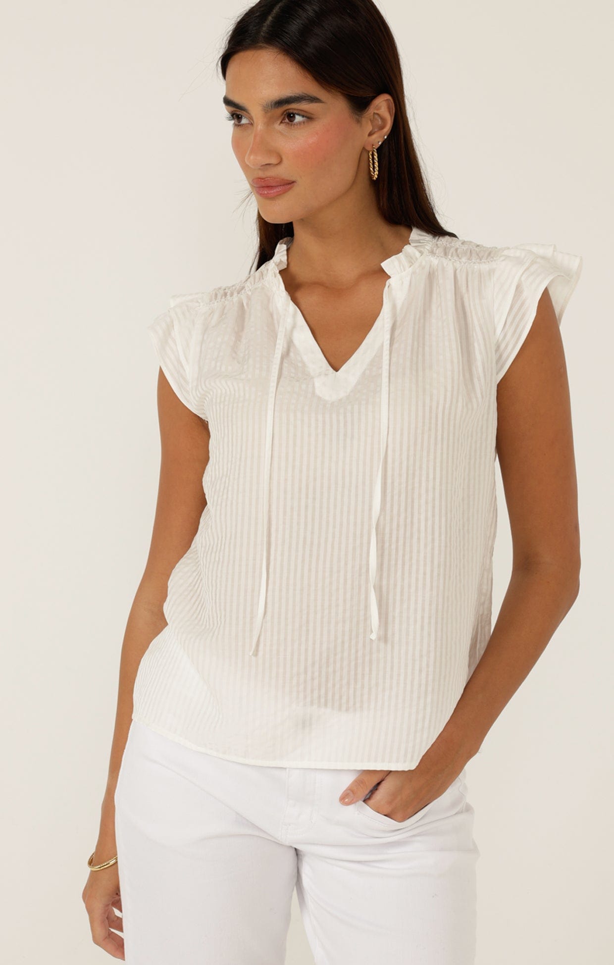 Tops Multi Occasion SWEET AS TOP IN WHITE