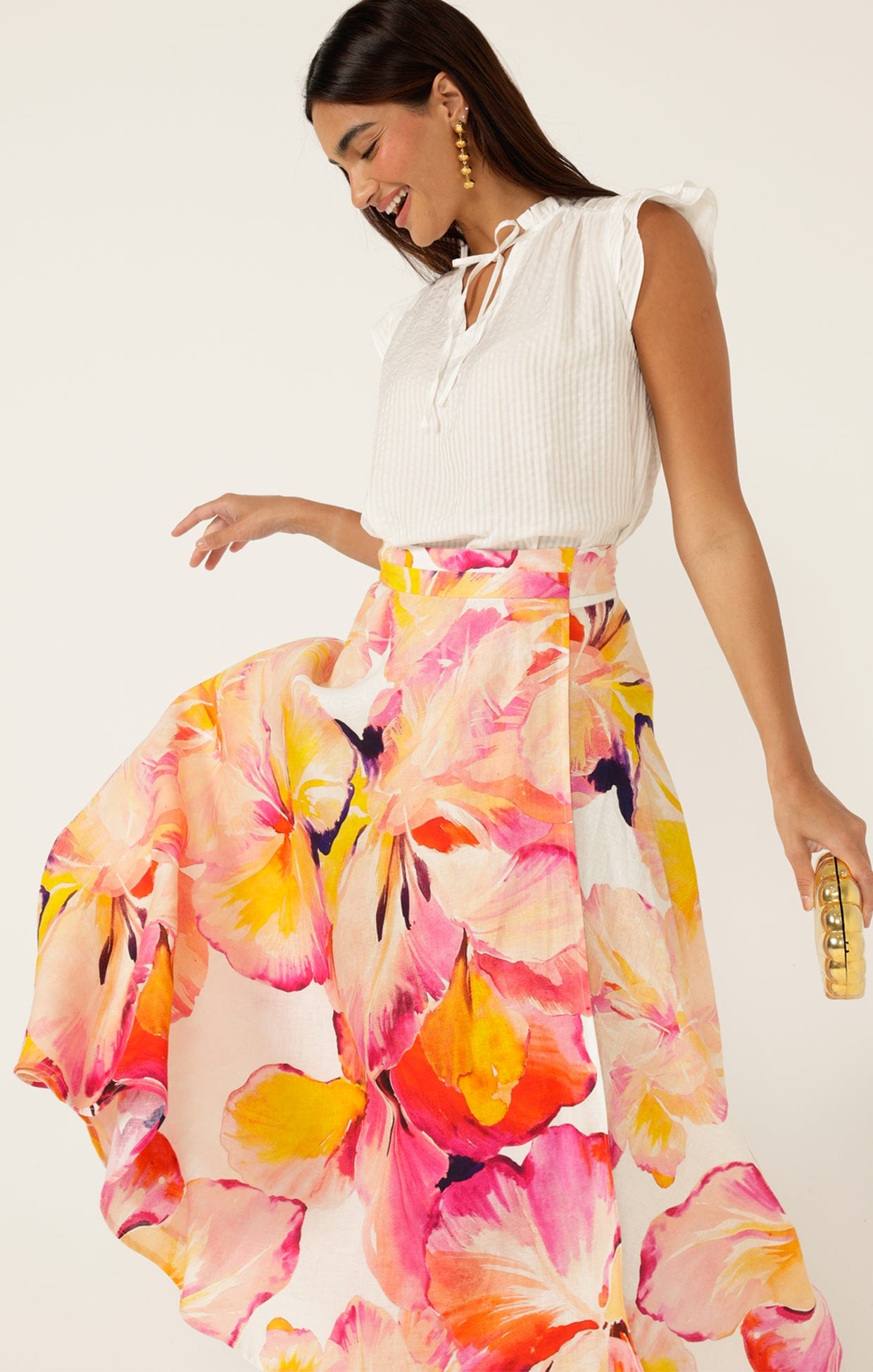 Skirts Multi Occasion SUNSPRITZ WRAP SKIRT