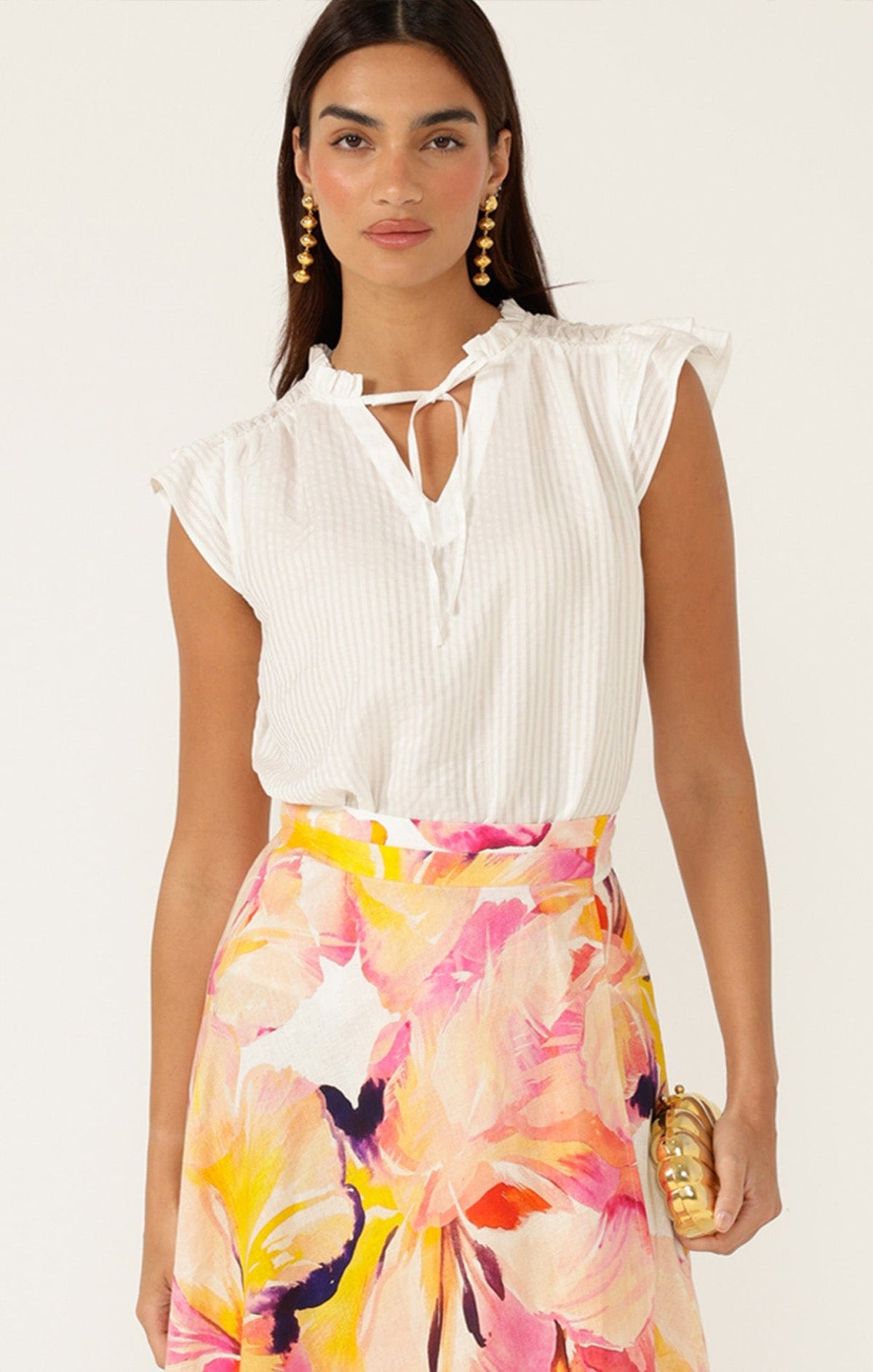 Tops Multi Occasion SWEET AS TOP IN WHITE