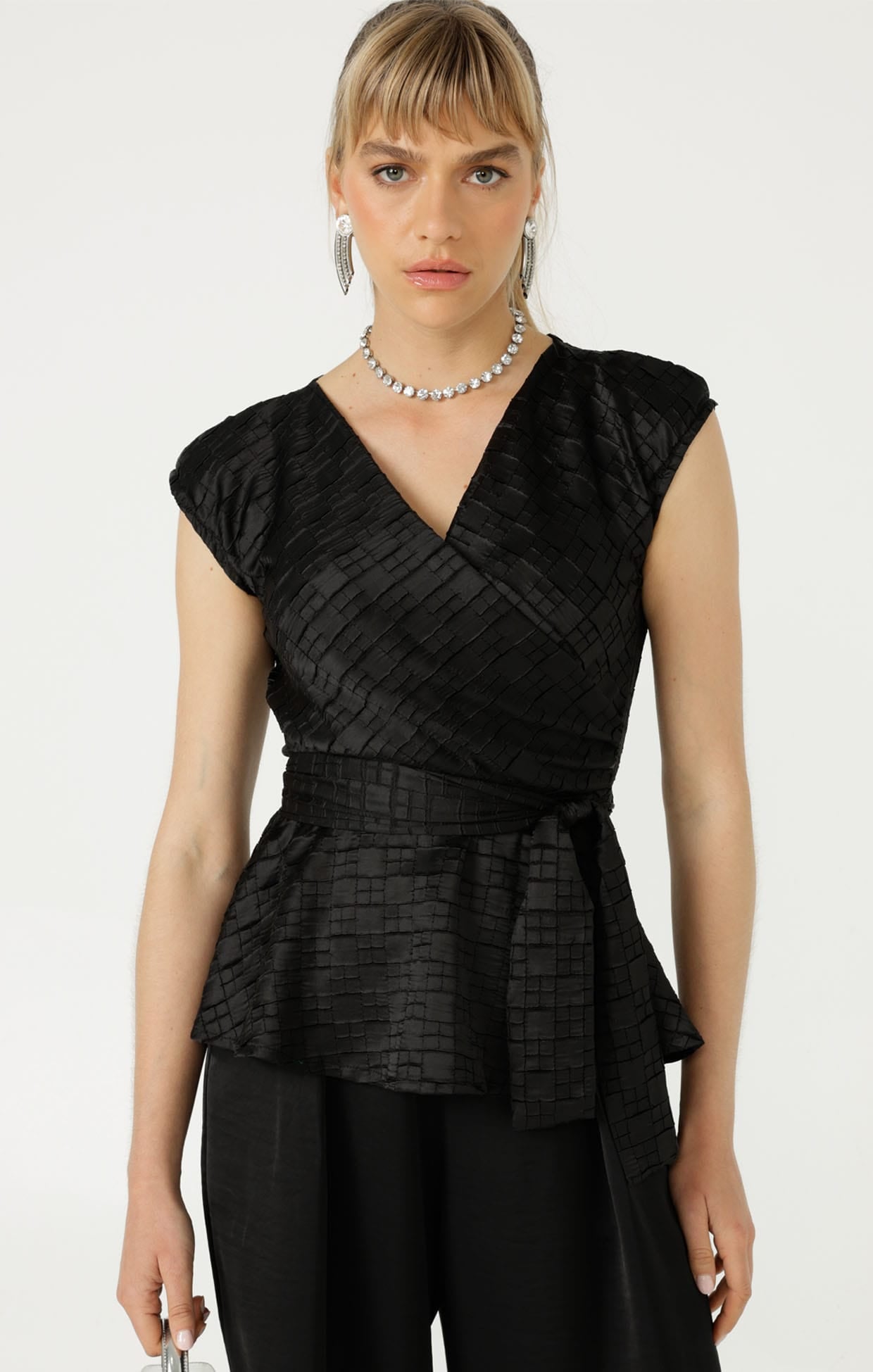 Tops Multi Occasion SYLVIA TOP IN BLACK
