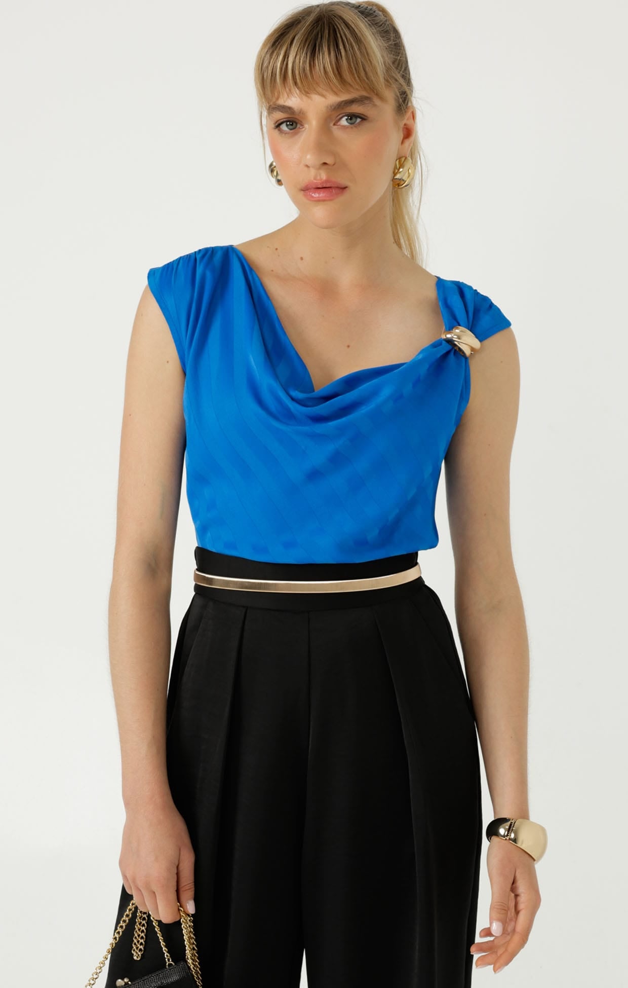 Tops Multi Occasion TINOS TOP IN COBALT