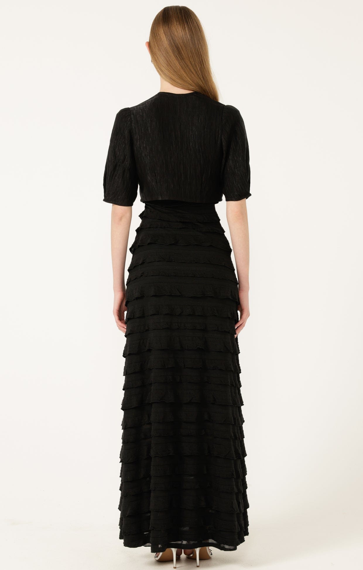 Jackets Multi Occasion TUCK SLEEVE JACKET IN BLACK