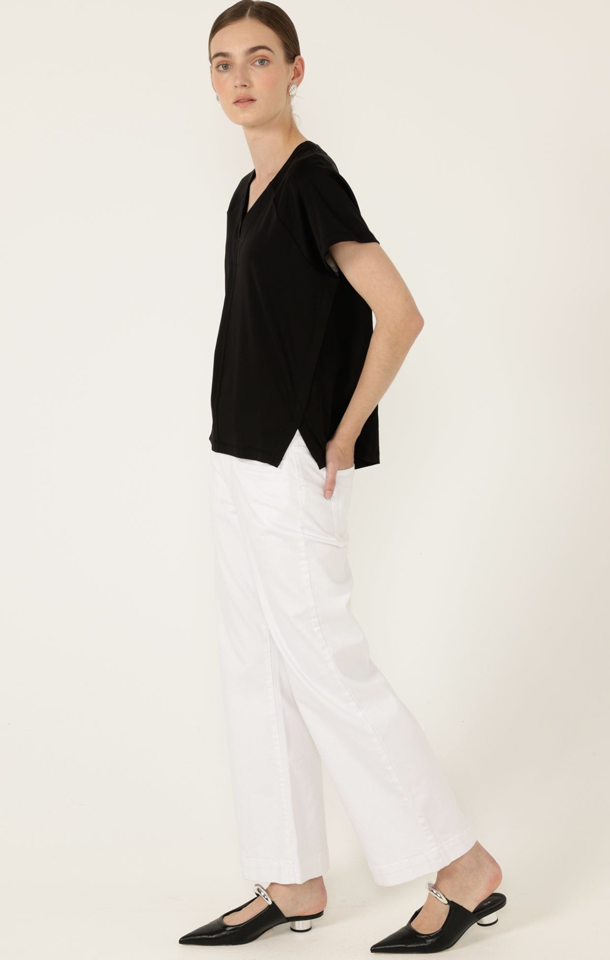 Tops UNDER CONTROL TOP IN BLACK