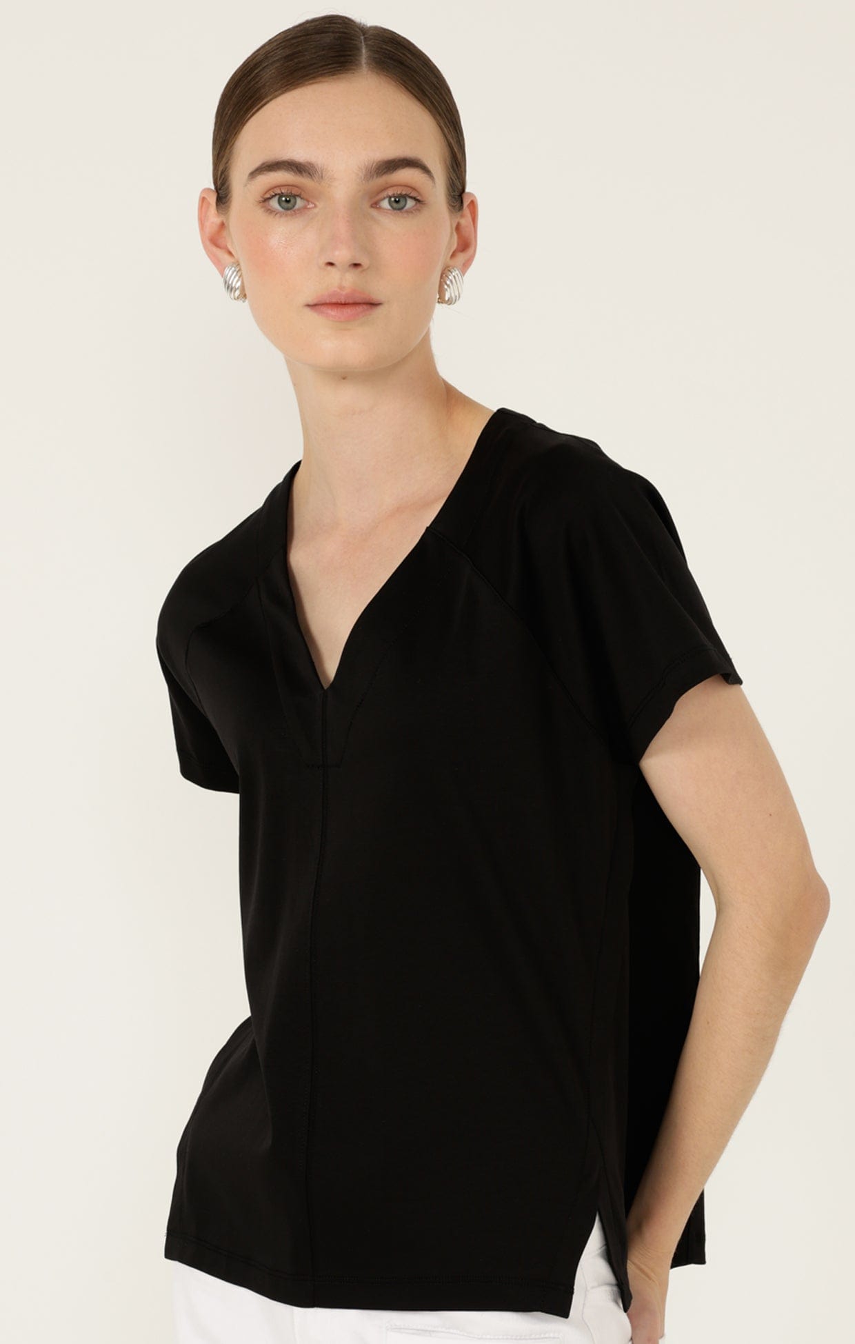 Tops UNDER CONTROL TOP IN BLACK