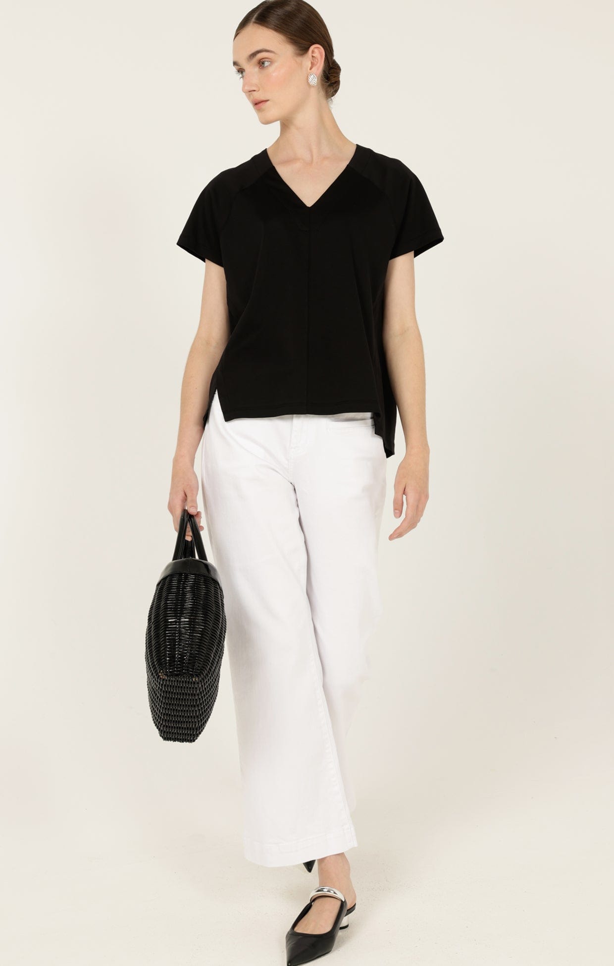 Tops UNDER CONTROL TOP IN BLACK