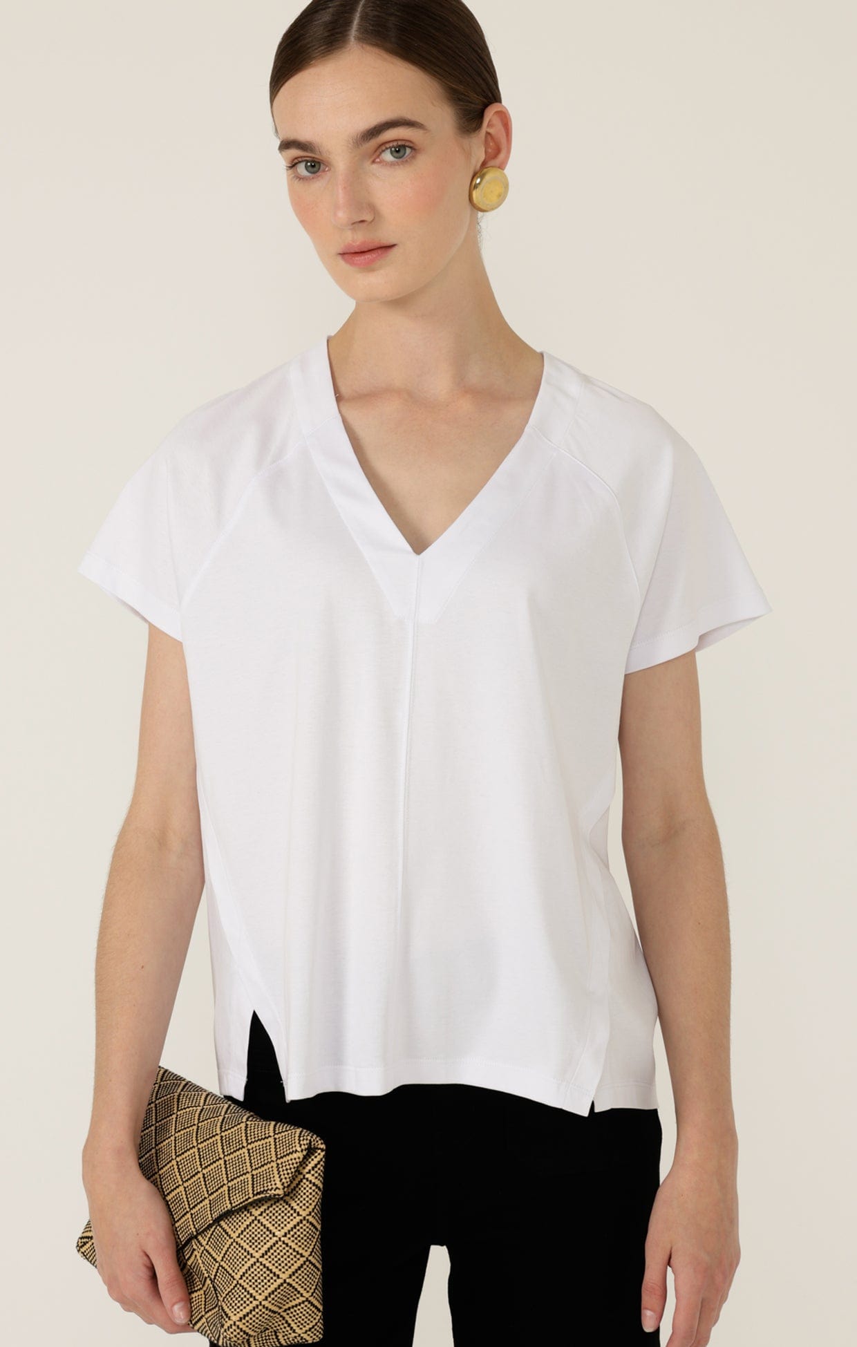 Tops UNDER CONTROL TOP IN WHITE