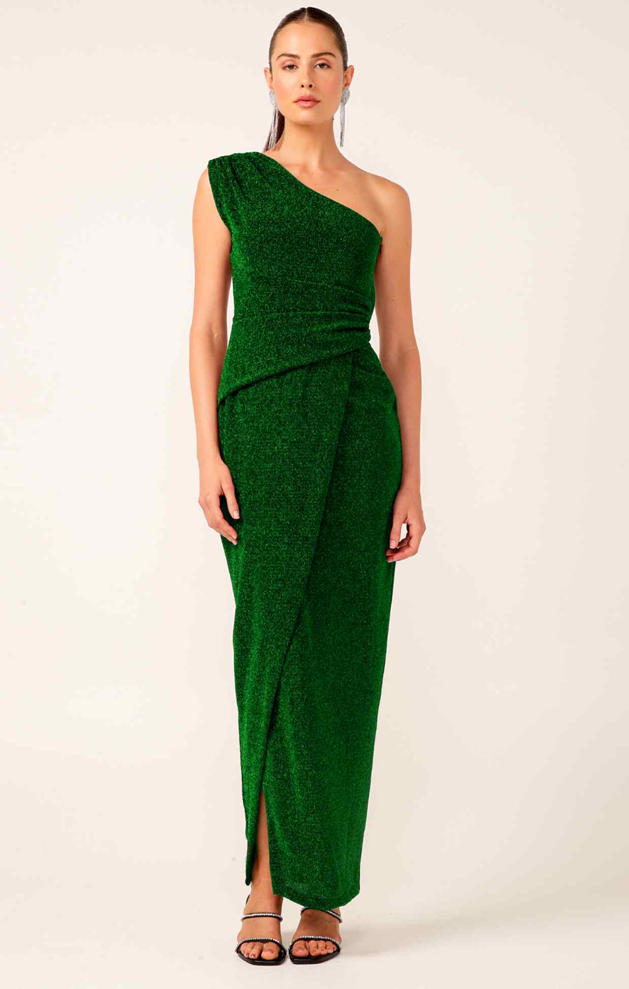 Dresses Events VALEDICTORY DRESS IN EMERALD