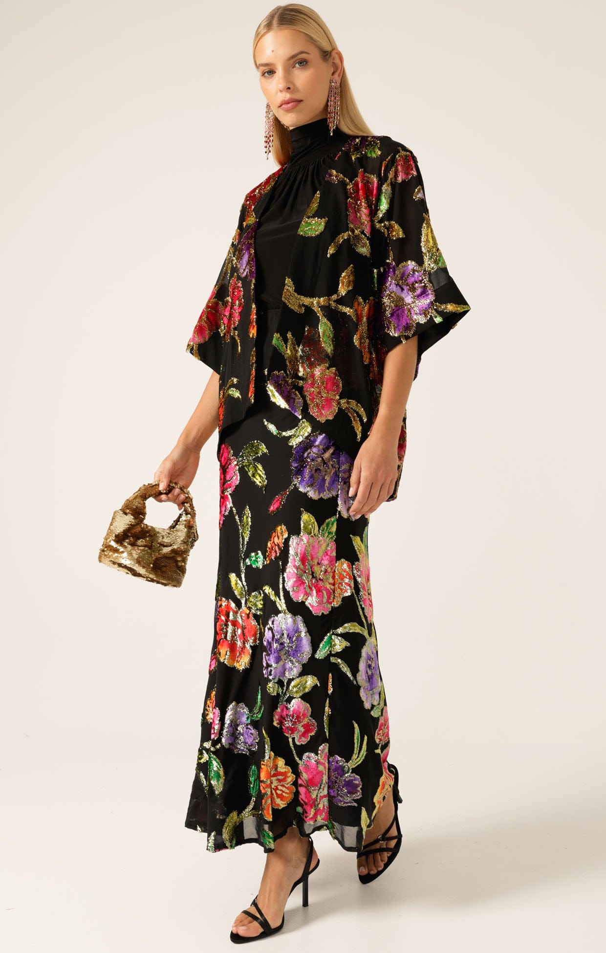 Tops Multi Occasion BLOSSOM KIMONO IN MULTI