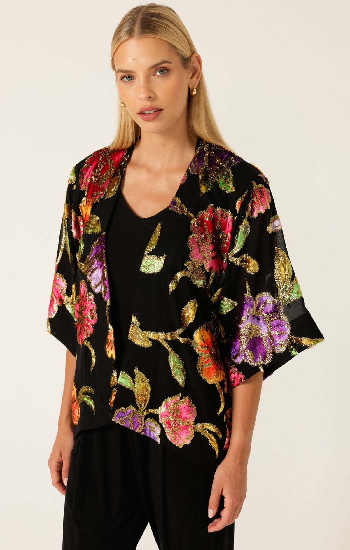 Tops Multi Occasion BLOSSOM KIMONO IN MULTI