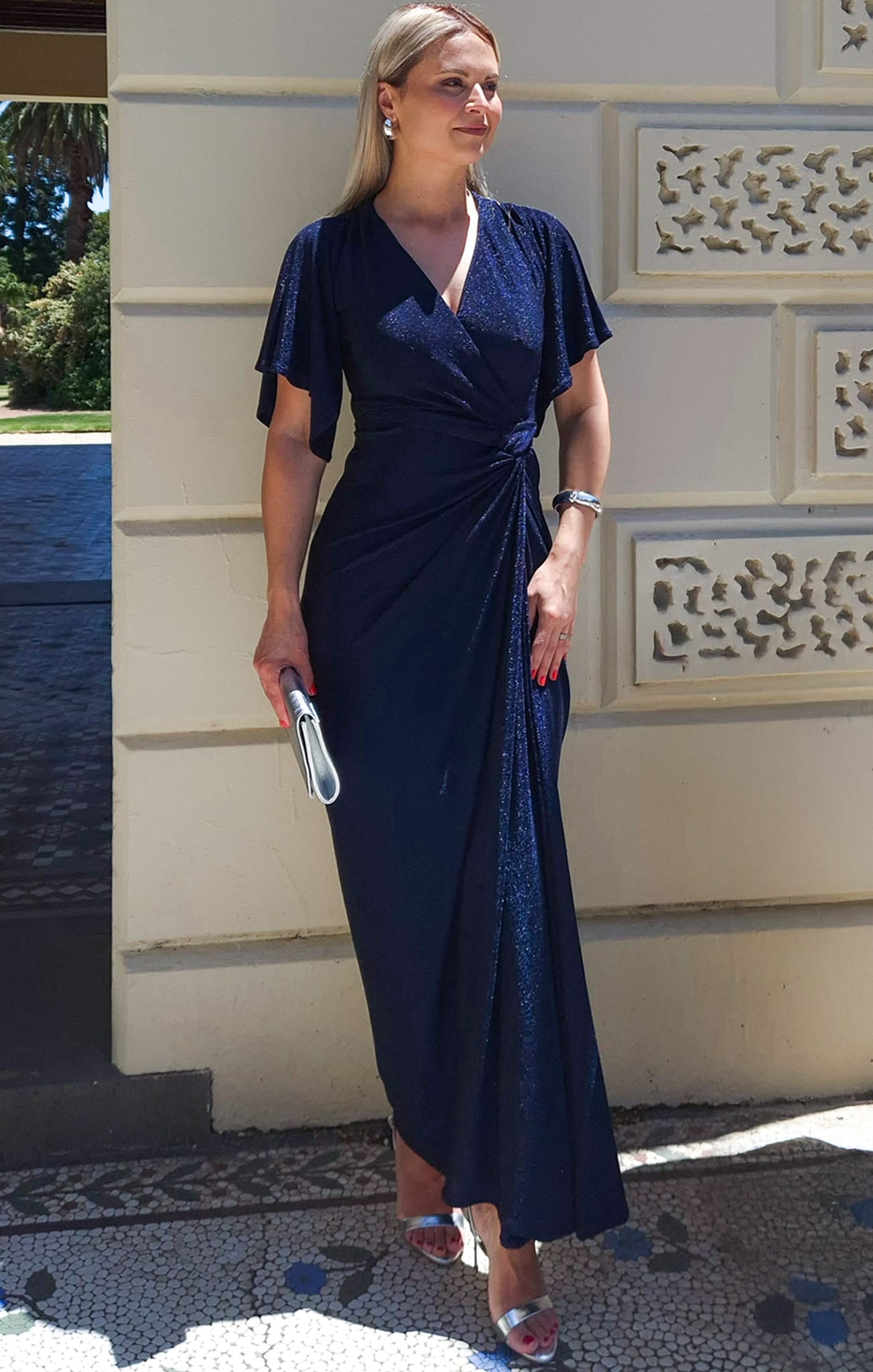 Dresses Events THE EMPORIUM MAXI DRESS IN NAVY