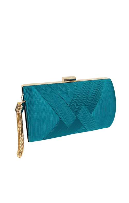 ACCESSORIES Bags Clutches One Size / Blue DEANNA EVENING BAG IN TEAL