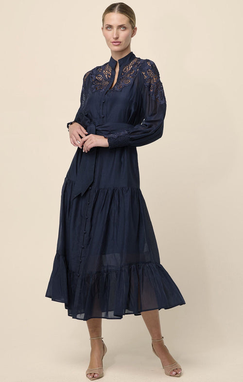 Dresses Multi Occasion MIRADOR LACE DETAIL MAXI DRESS