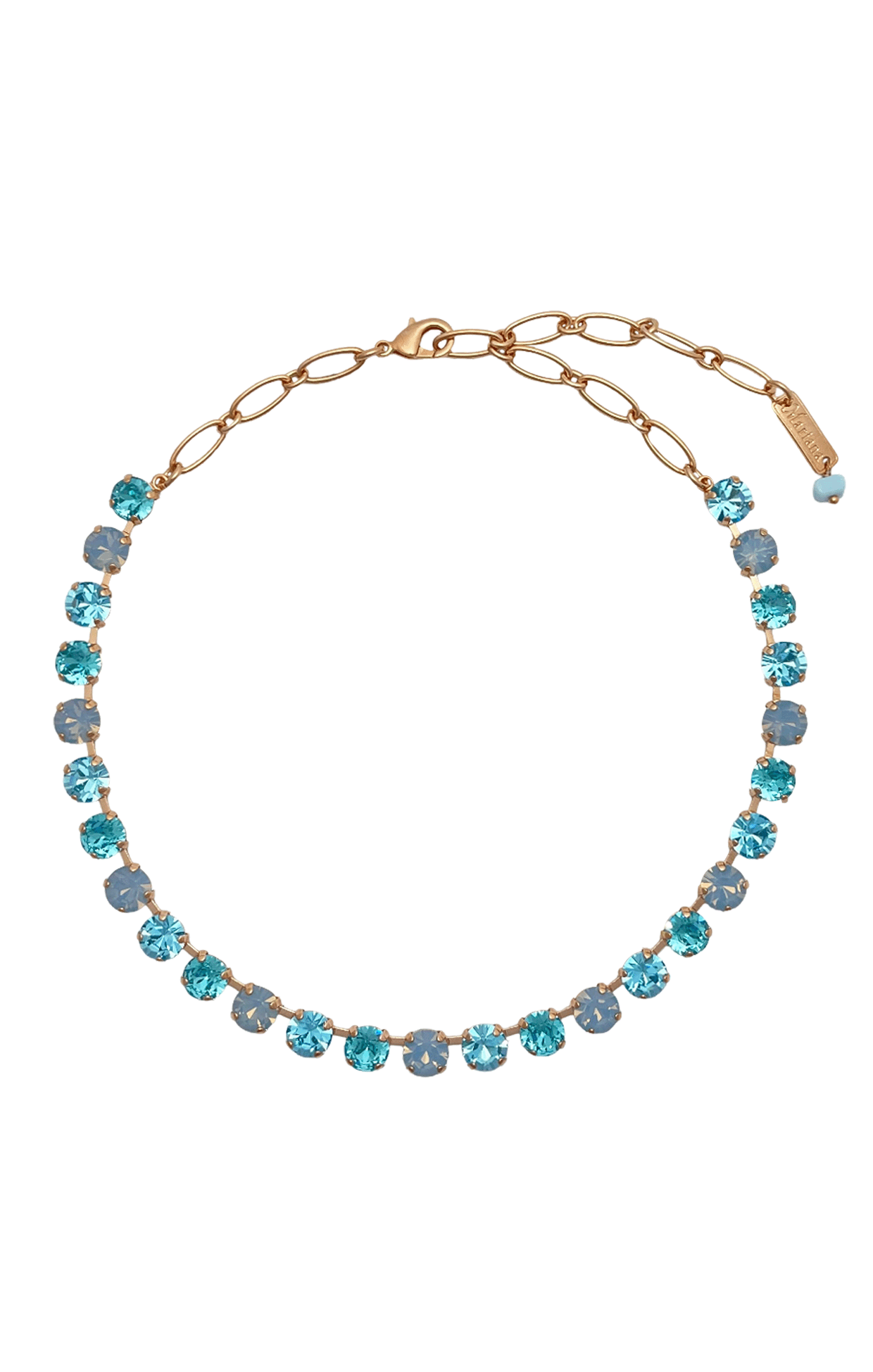 ACCESSORIES Necklaces One Size / OCEAN BLUE VIENNA NECKLACE IN OCEAN BLUE