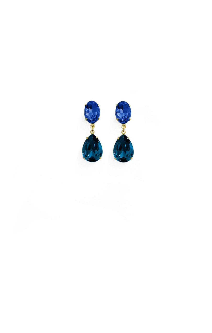 ACCESSORIES Earrings One Size / Blue MIA DROP EARRING IN TEAL