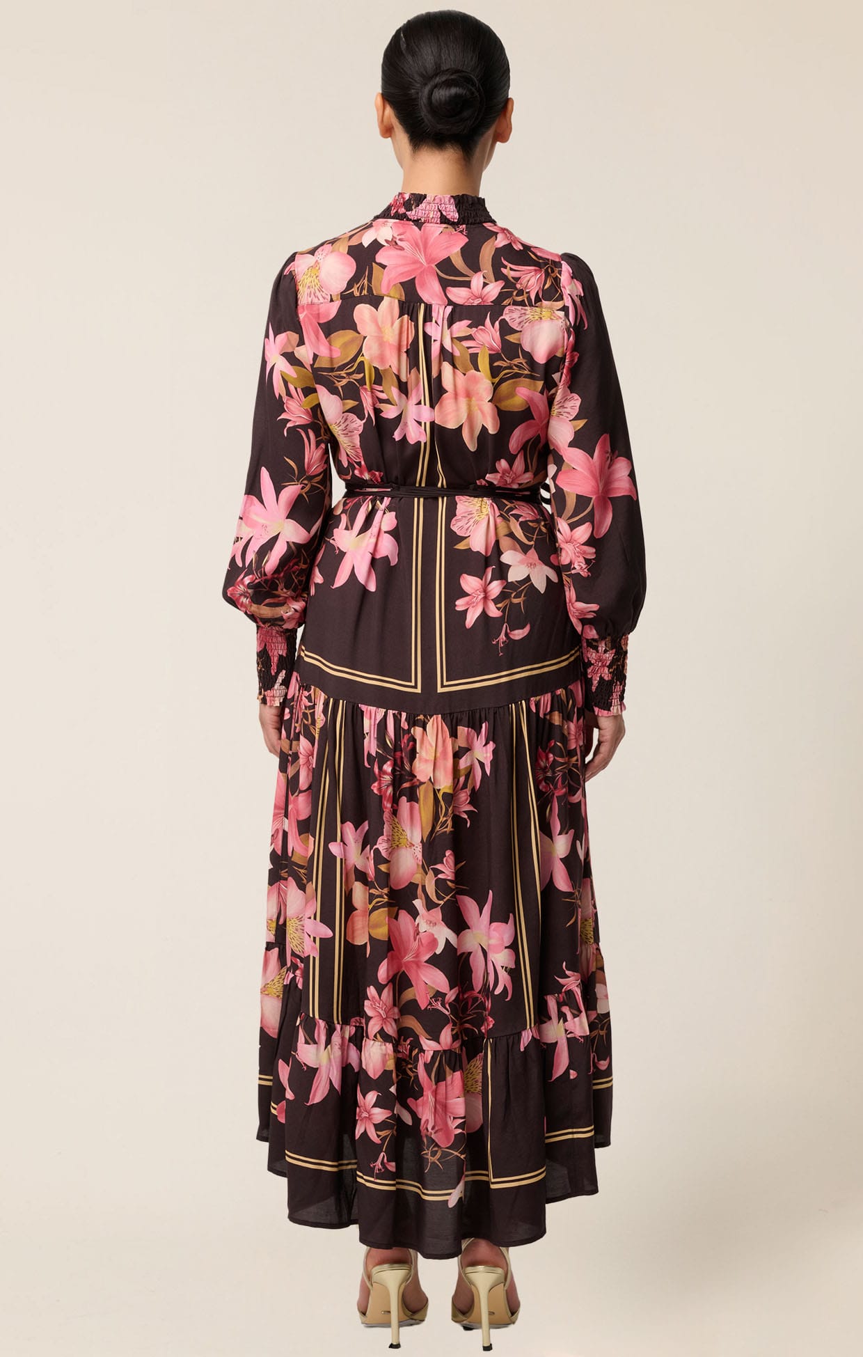 Dresses ADINE MAXI DRESS IN OBSIDIAN BLOOM