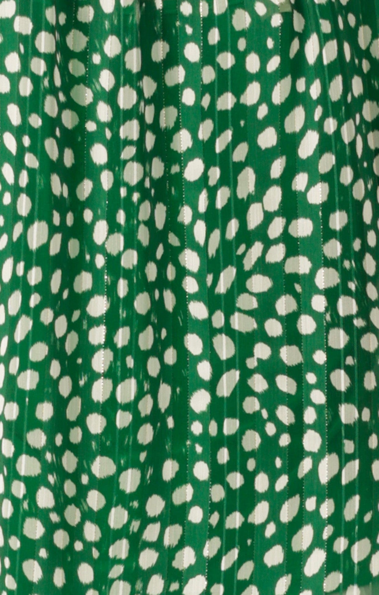 Cloudland Women's Wrap Dress in Green White Spot | Green Wrap Dress Cloudland Women's Wrap Dress in Green White Spot | Green Wrap Dress