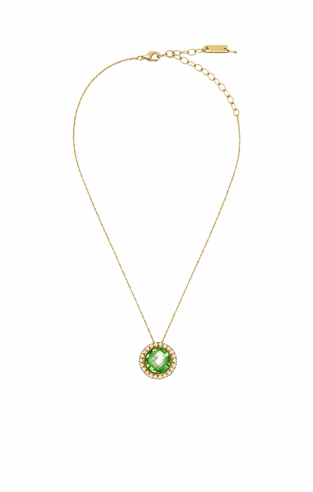 Necklaces OS / EMERALD CAPRI NECKLACE IN PERIDOT