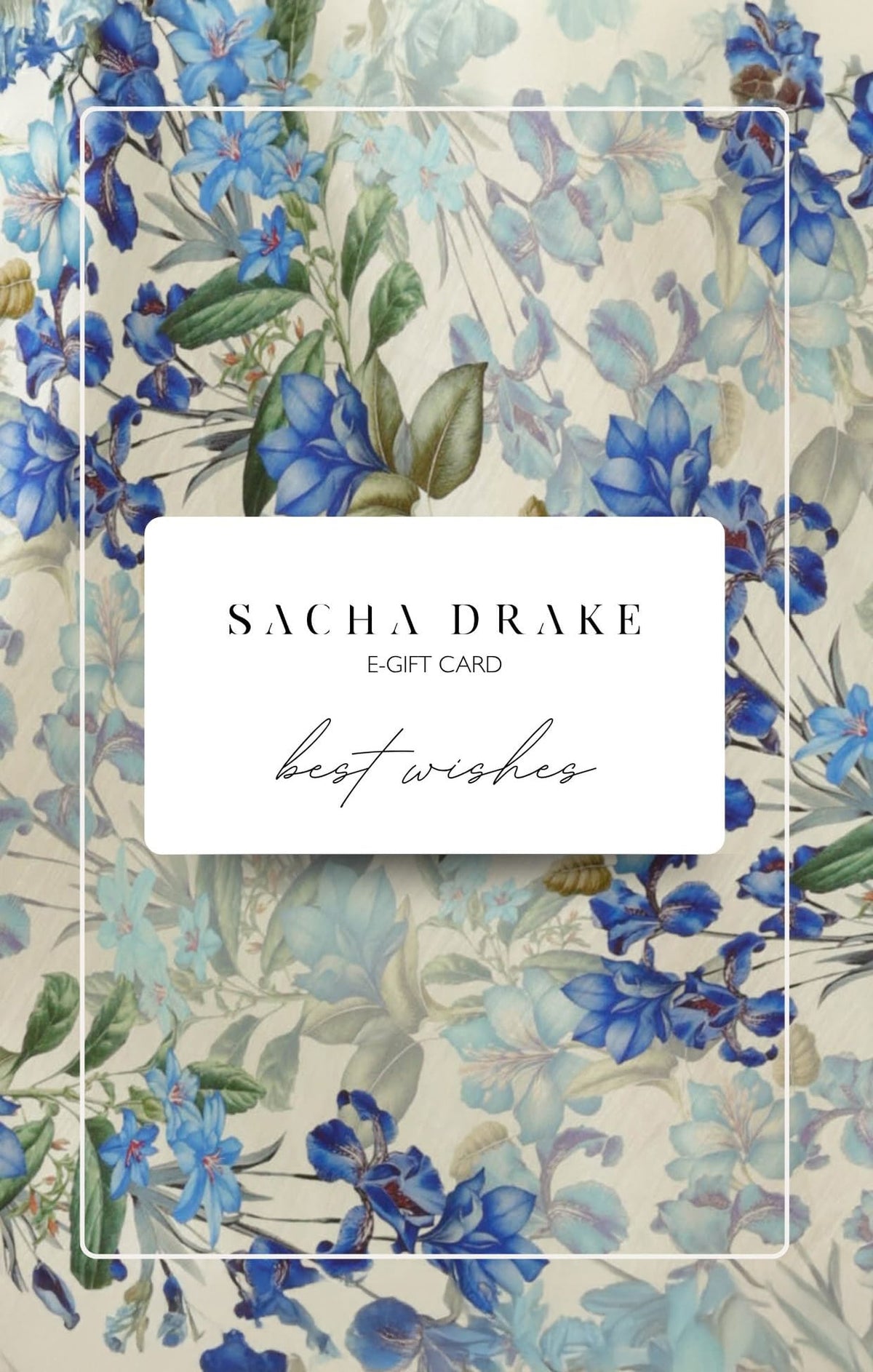 Gift Card SACHA DRAKE E-Gift Card