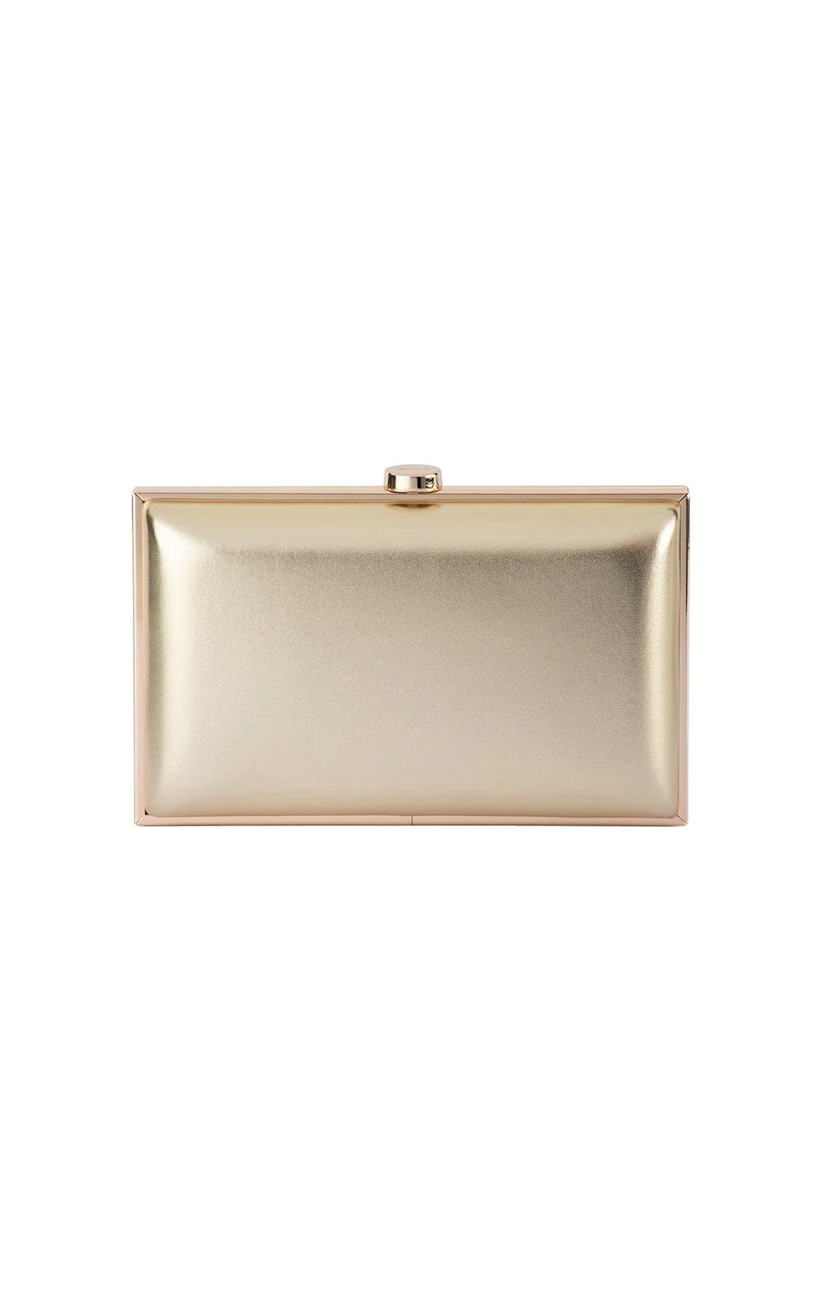 Bags OS / GOLD LUCY METALLIC CLUTCH BAG  IN GOLD