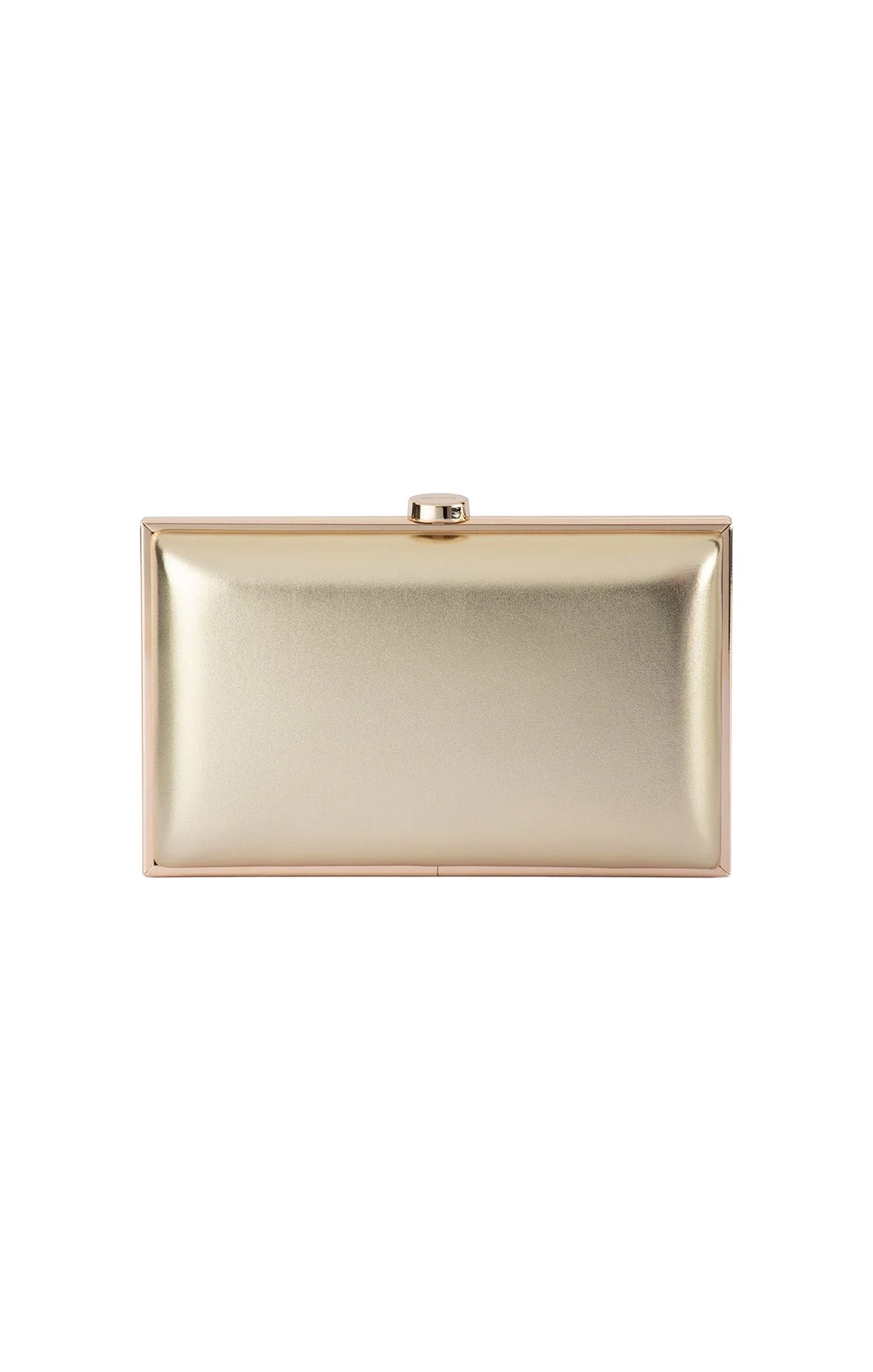 Bags OS / GOLD LUCY METALLIC CLUTCH BAG  IN GOLD