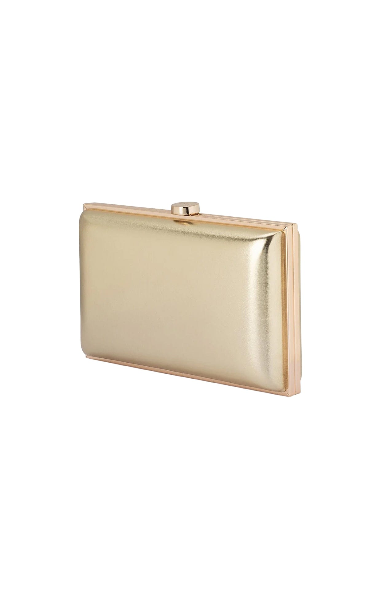 Bags OS / GOLD LUCY METALLIC CLUTCH BAG  IN GOLD