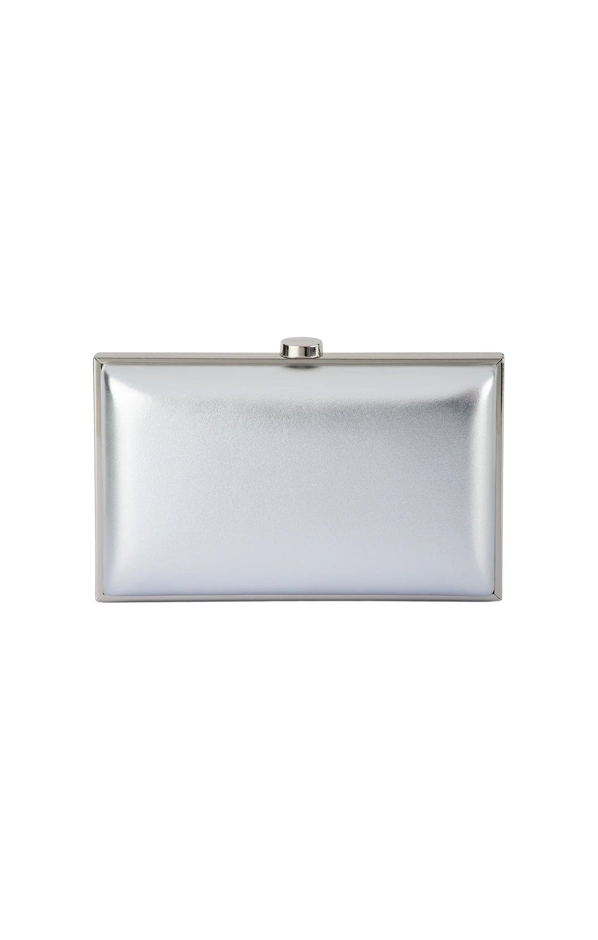 Bags OS / SILVER LUCY METALLIC CLUTCH BAG IN SILVER