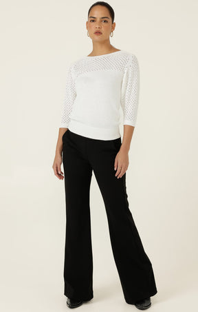Pants Multi Occasion CLASSIC TROUSER IN BLACK