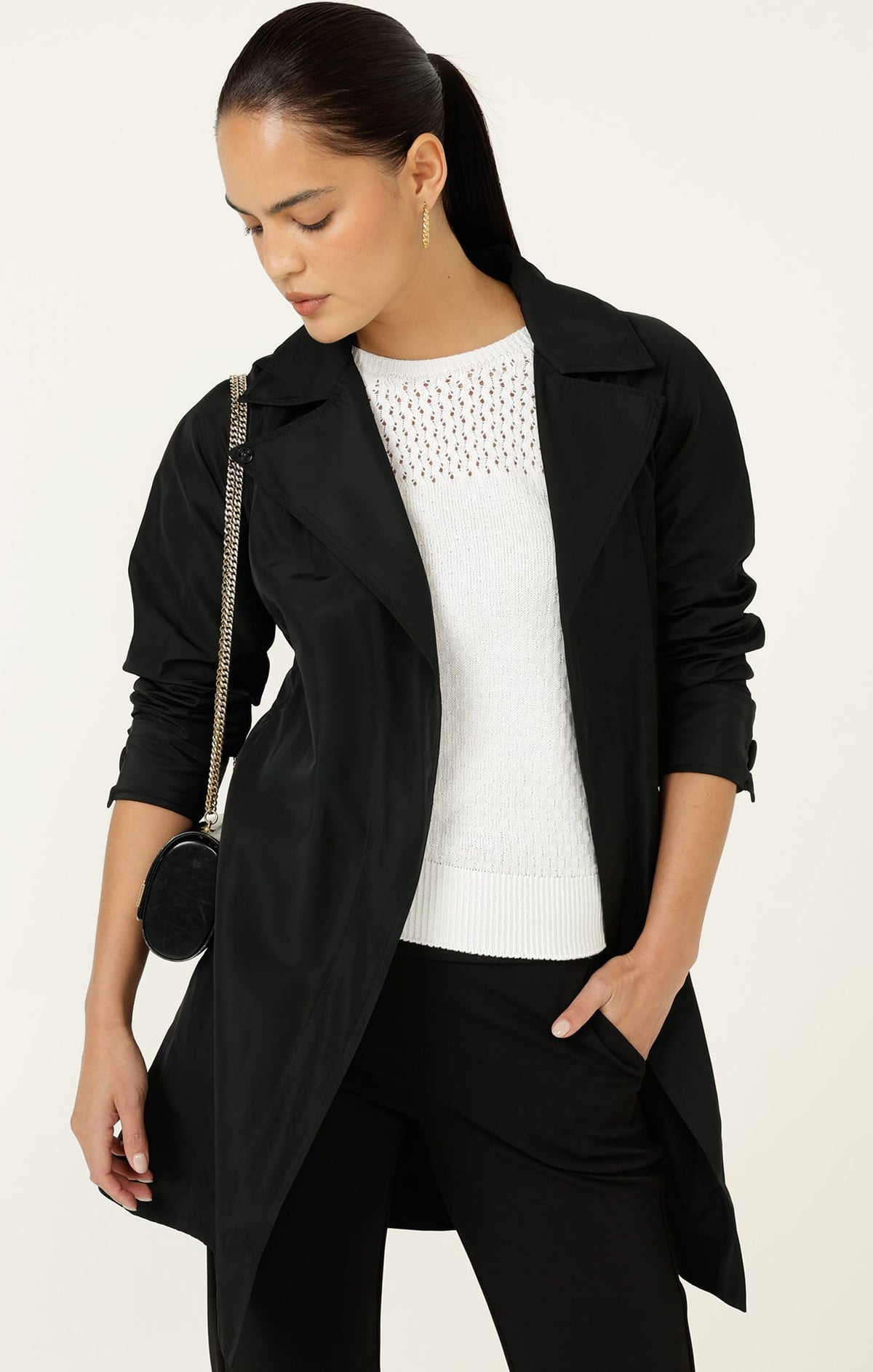 Jackets Multi Occasion NOIR TRENCH
